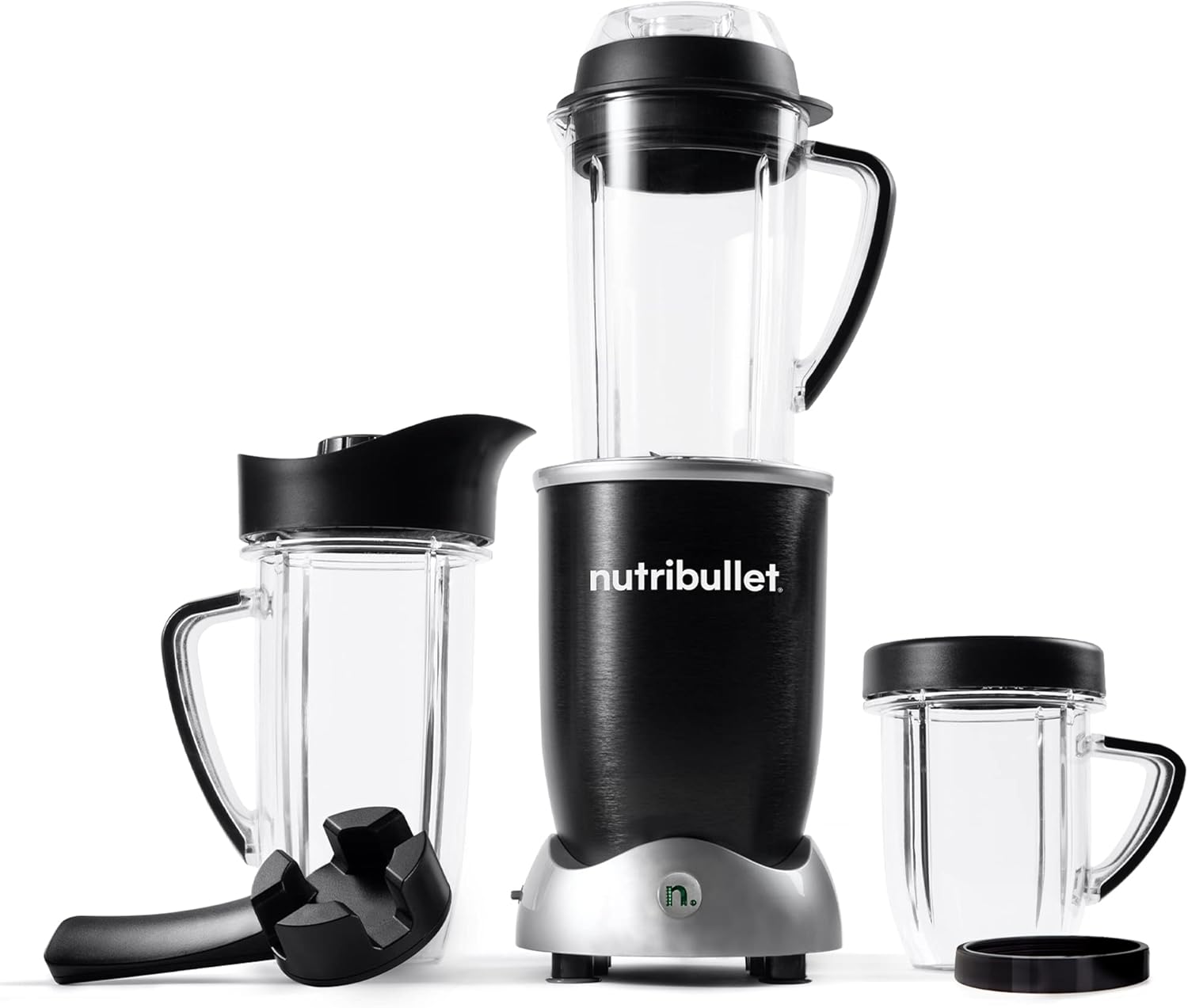 nutribullet Rx Blender, Hot and Cold Blender, 1700W, 1L Pitcher & 30oz Cup, Extractor Blade, Soups, Hot Liquids, and Sauces, Black, N17-1001