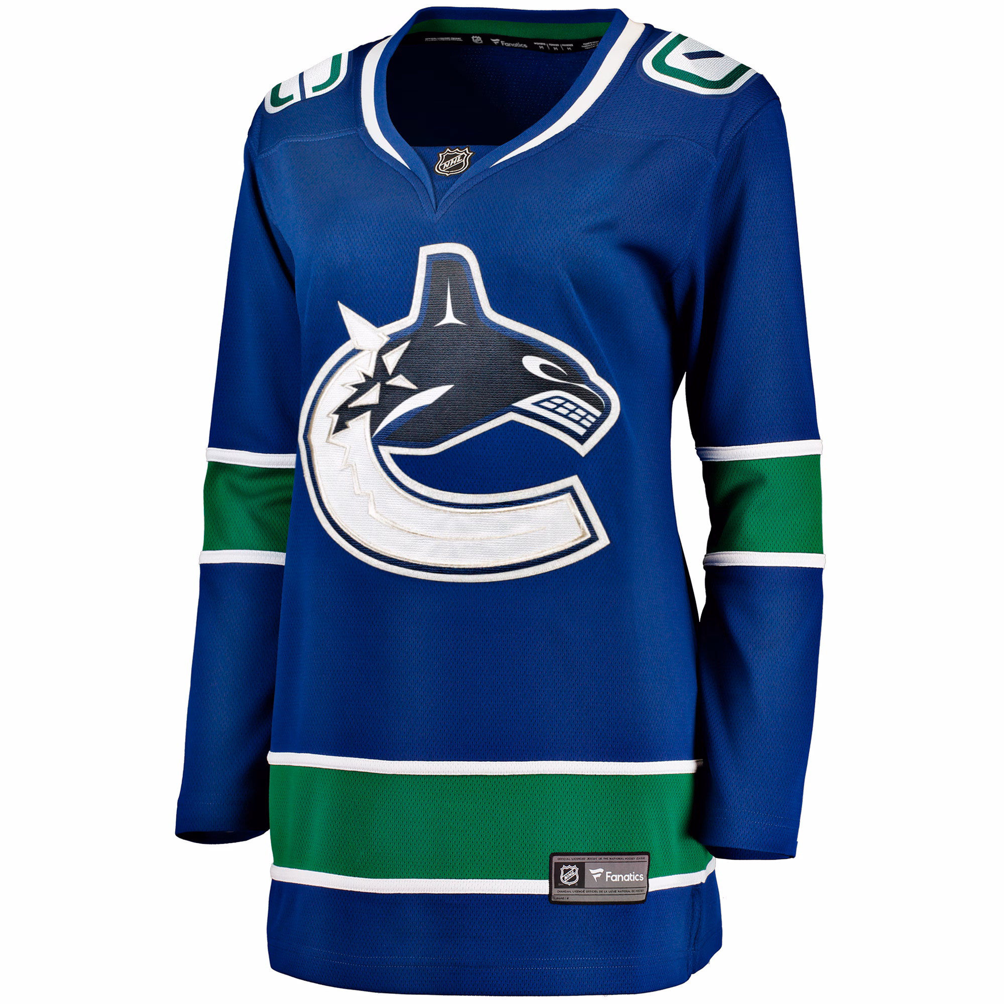 Vancouver Canucks Fanatics Women's Premier Breakaway Jersey - Blue