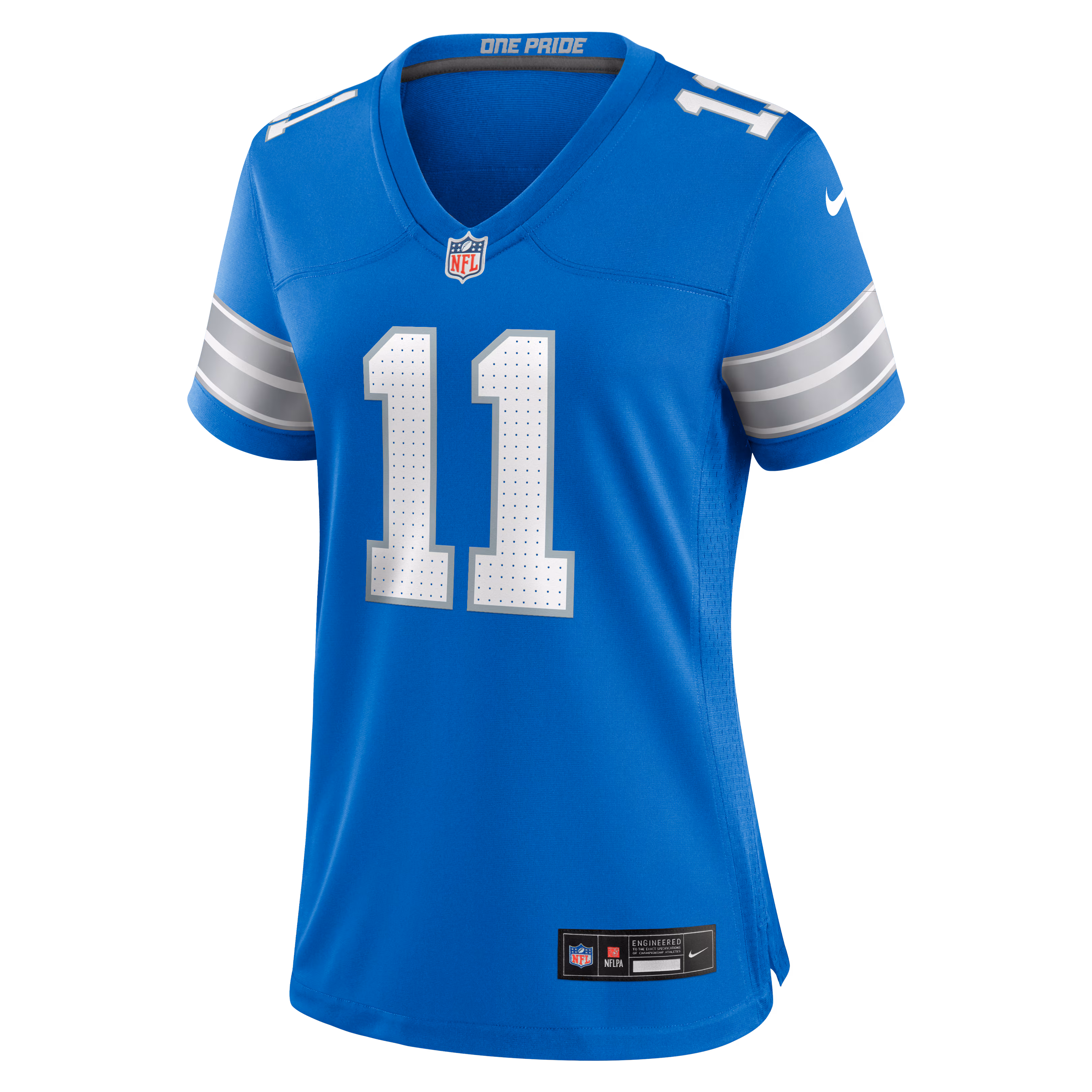Damone Clark Detroit Lions Nike Women's Team Game Jersey -  Blue