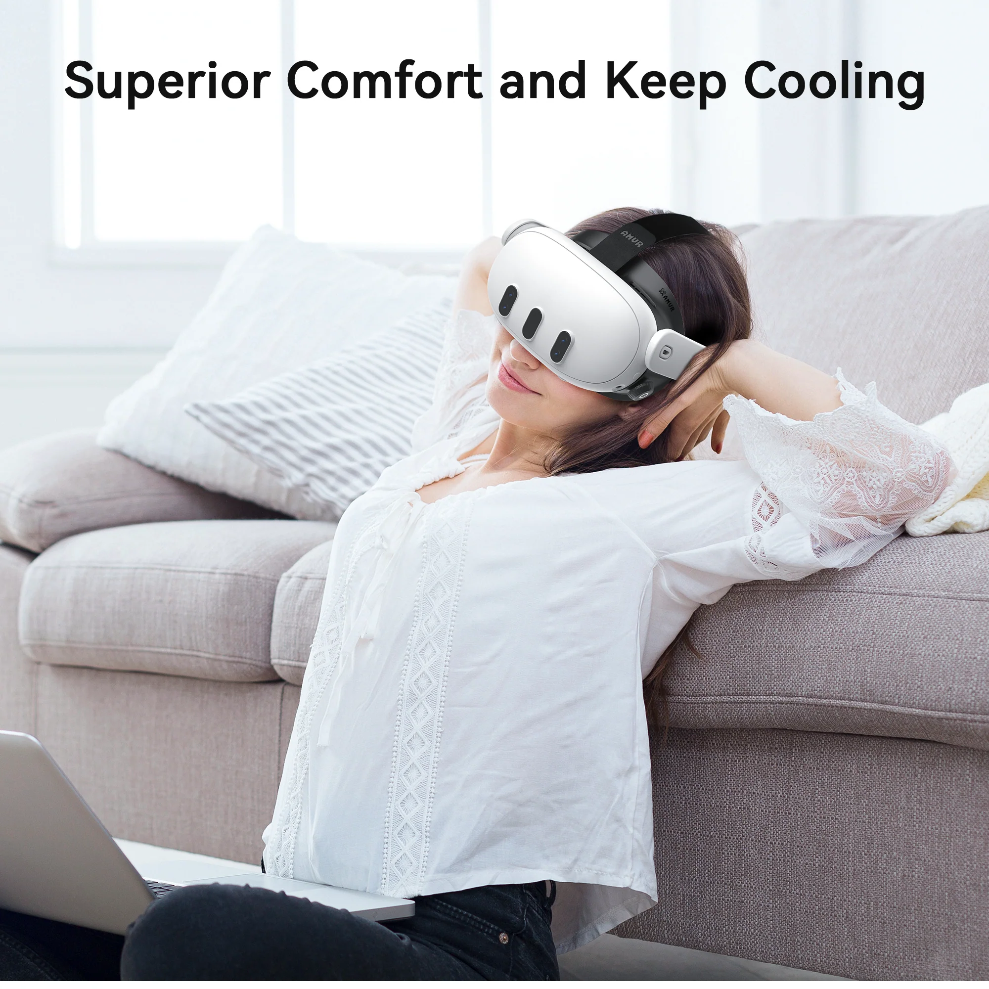 Upgraded Facial Interface for Quest 3