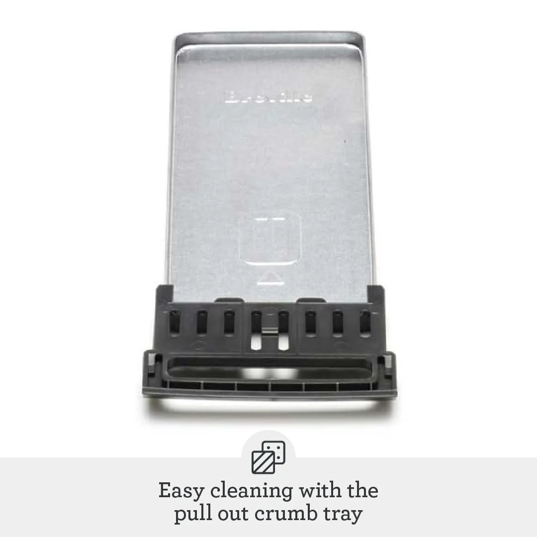 Breville Die-Cast Smart Toaster, 2-Slice, Brushed Stainless Steel