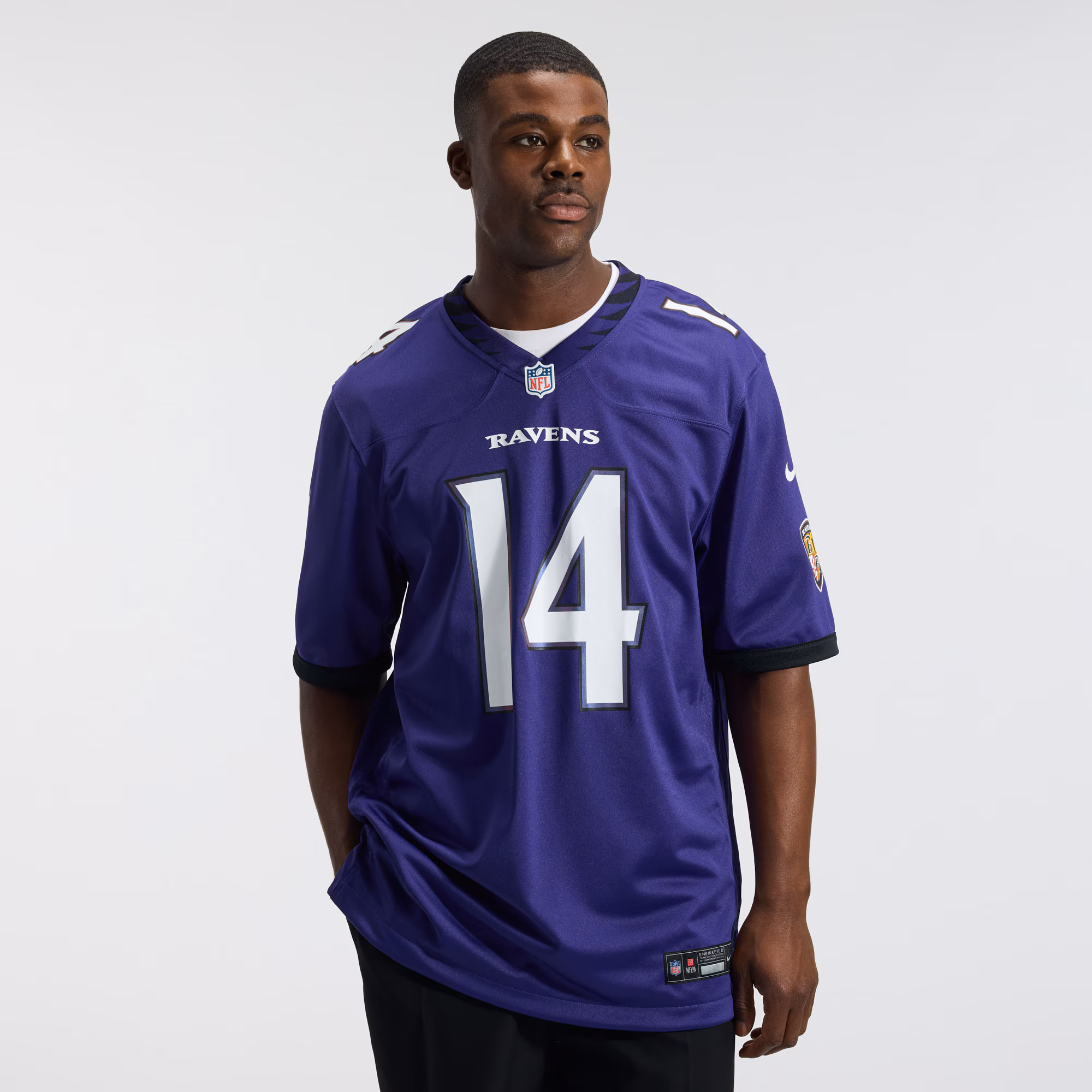 Kyle Hamilton Baltimore Ravens Nike Team Game Jersey - Purple