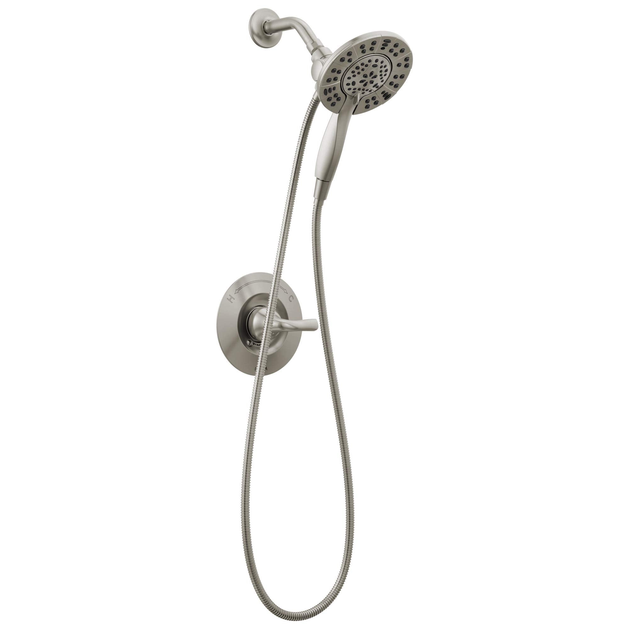 DELTA Arvo 14 Series Brushed Nickel Shower Faucet Set