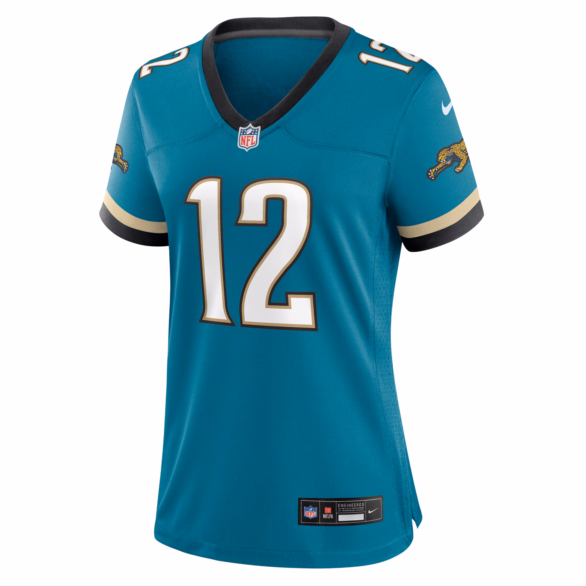 Travis Hunter Jacksonville Jaguars Nike Women's Alternate 2 Prowler Throwback Game Jersey -  Teal