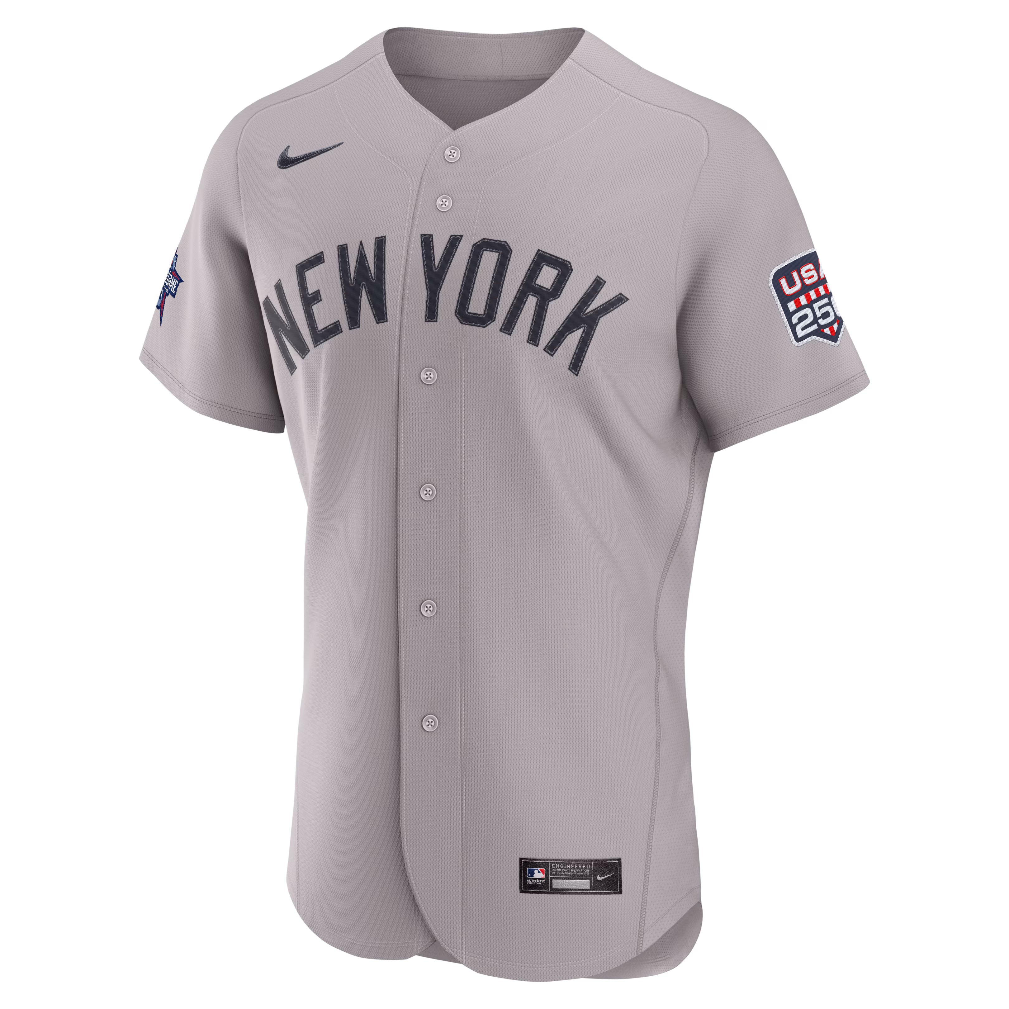 2026 All-Star Game New York Yankees Aaron Judge Nike Gray Authentic Jersey