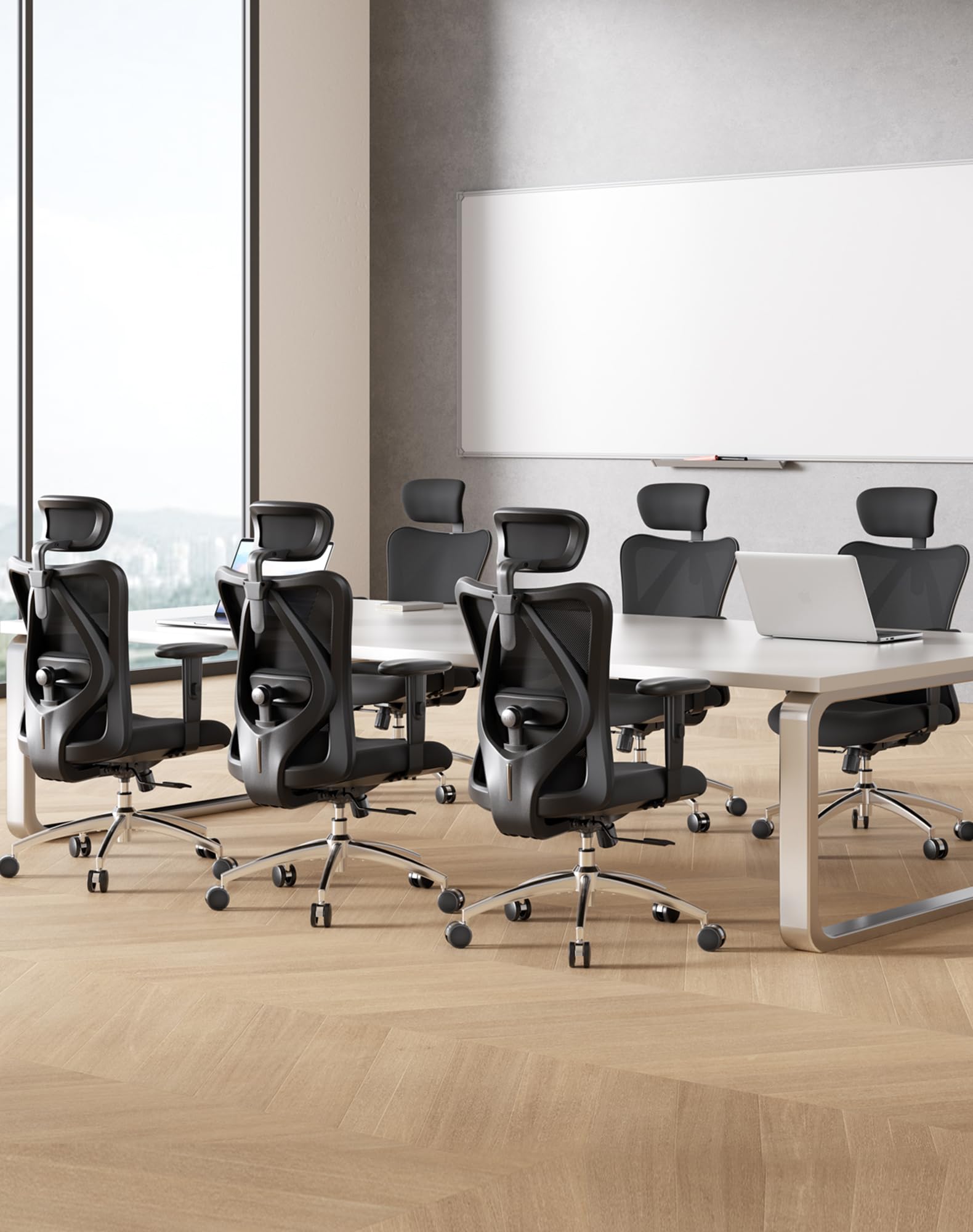SIHOO M18 Ergonomic Office Chair with Adjustable Headrest