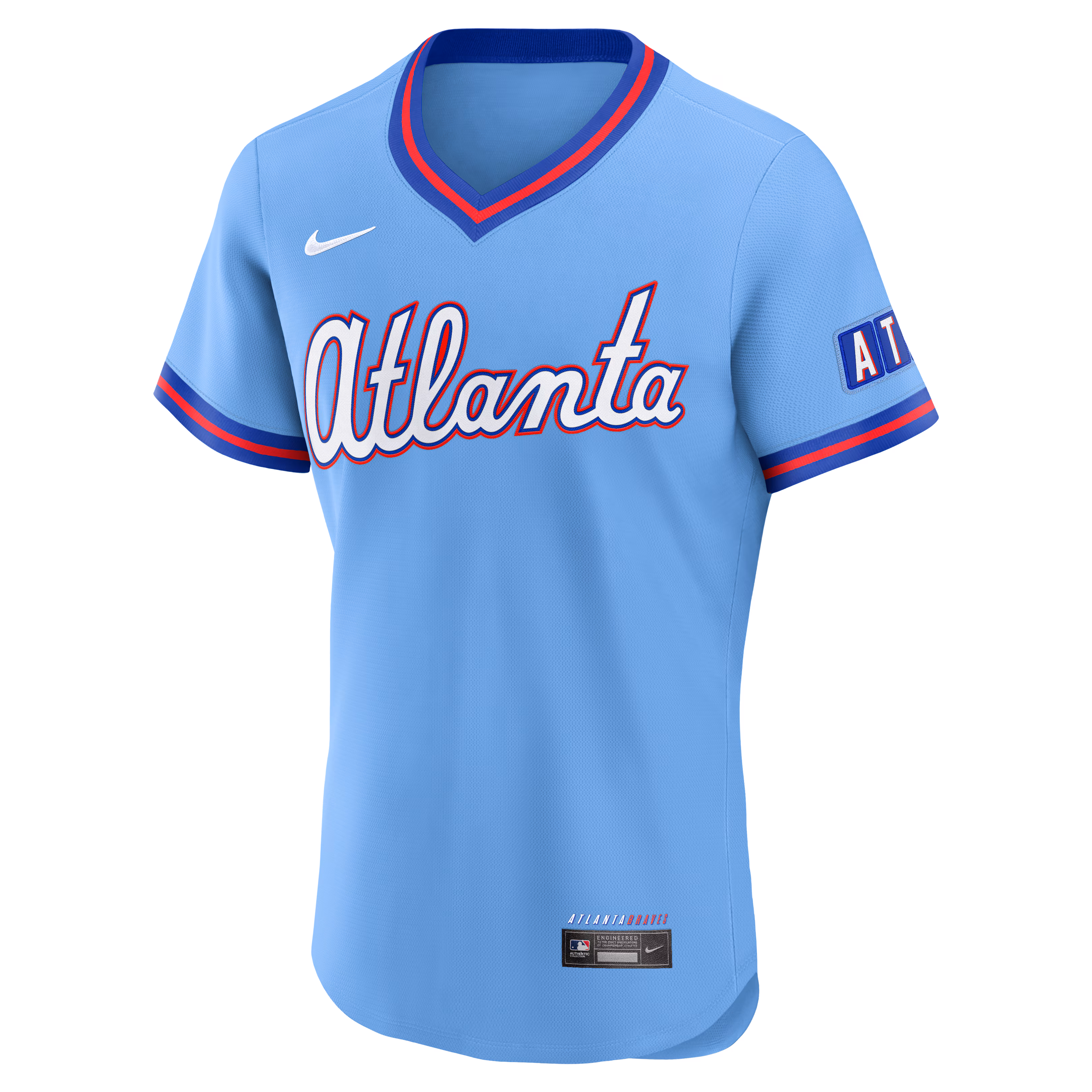Atlanta Braves Nike 2026 City Connect Authentic Jersey - Powder Blue