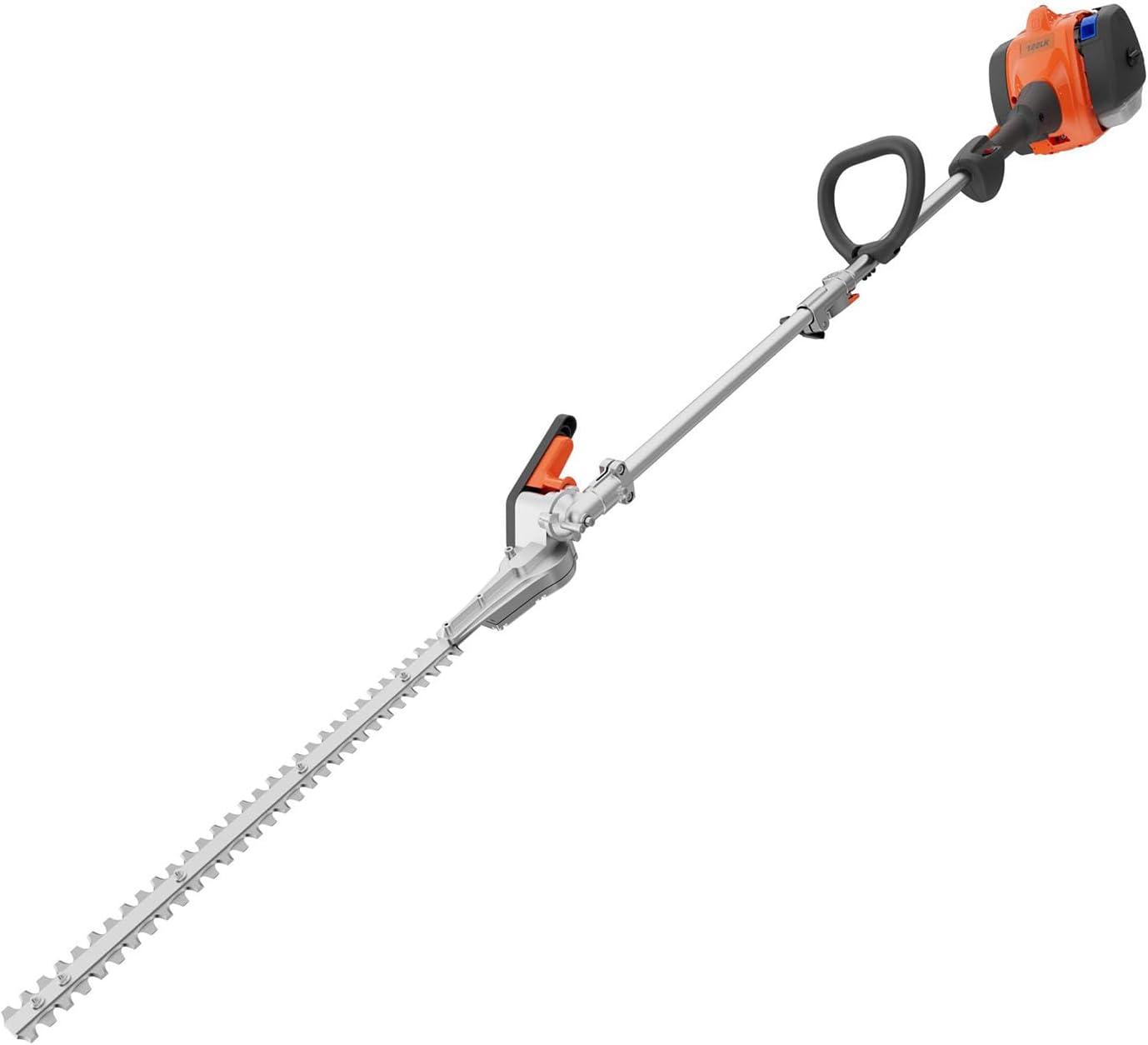 Husqvarna 122LKH Gas Hedge Trimmer, Multi-Purpose Tool with Hedge Trimmer Attachment, 21-Inch Cutter Bar with Double-Sided, Double Reciprocating Blades, Gifts for Men, 970796101