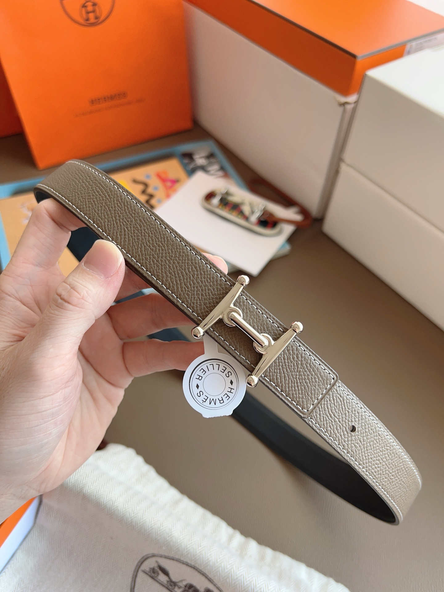 Hermes belt-123
