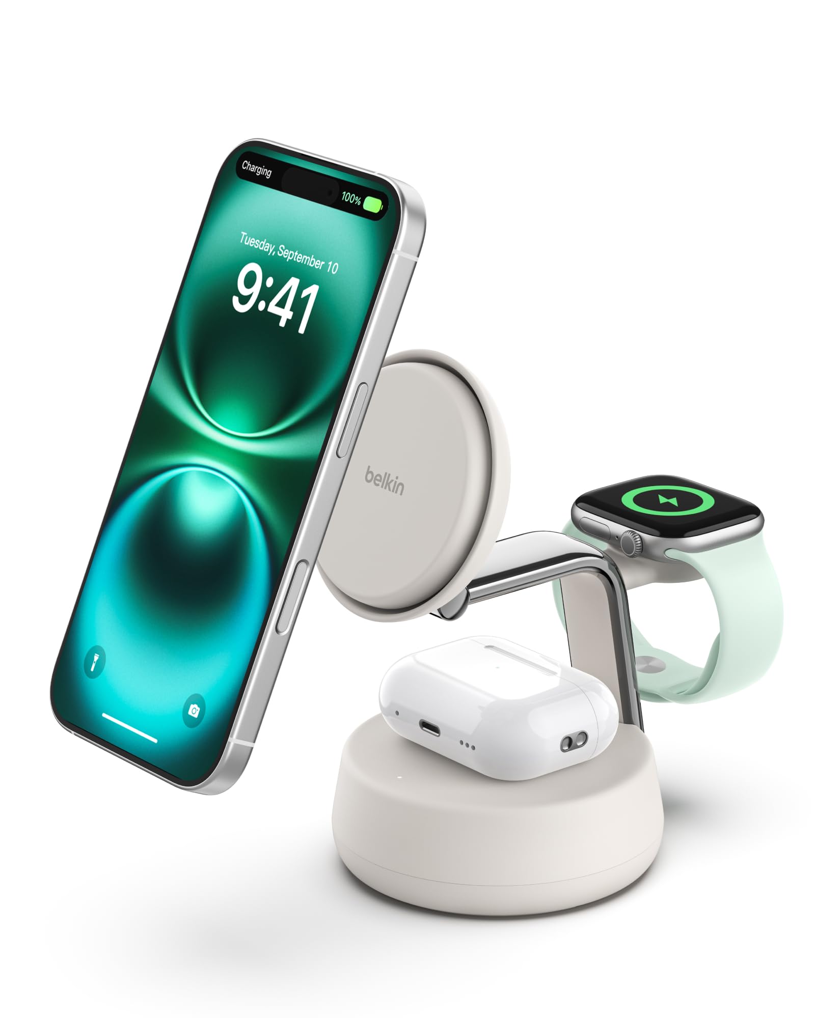 BELKIN MagSafe 3-in-1 Charging Station with Cooling Fan