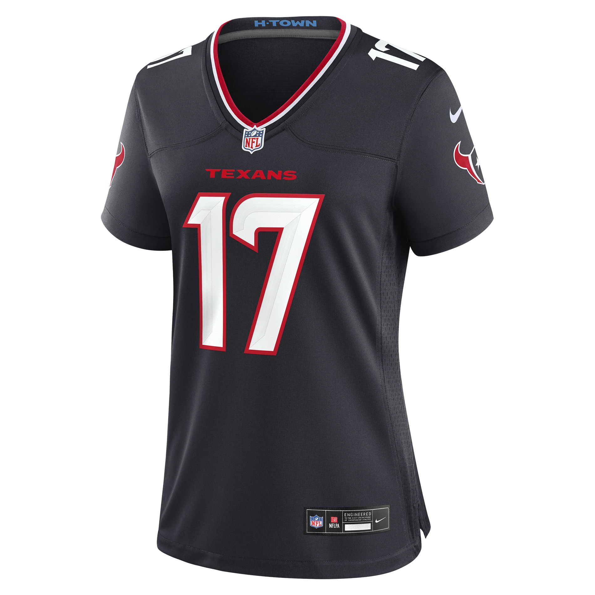 Braxton Berrios Houston Texans Nike Women's Team Game Jersey -  Navy