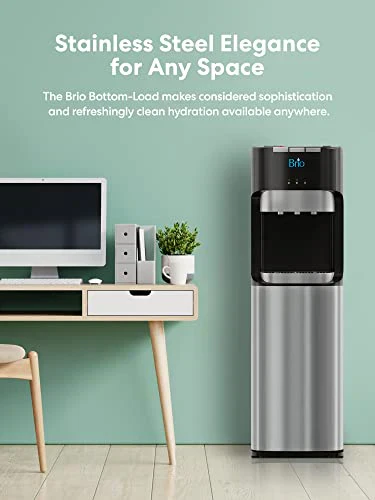 Brio Bottom Loading Water Cooler Water Dispenser �� Essential Series - 3 Temperature Settings