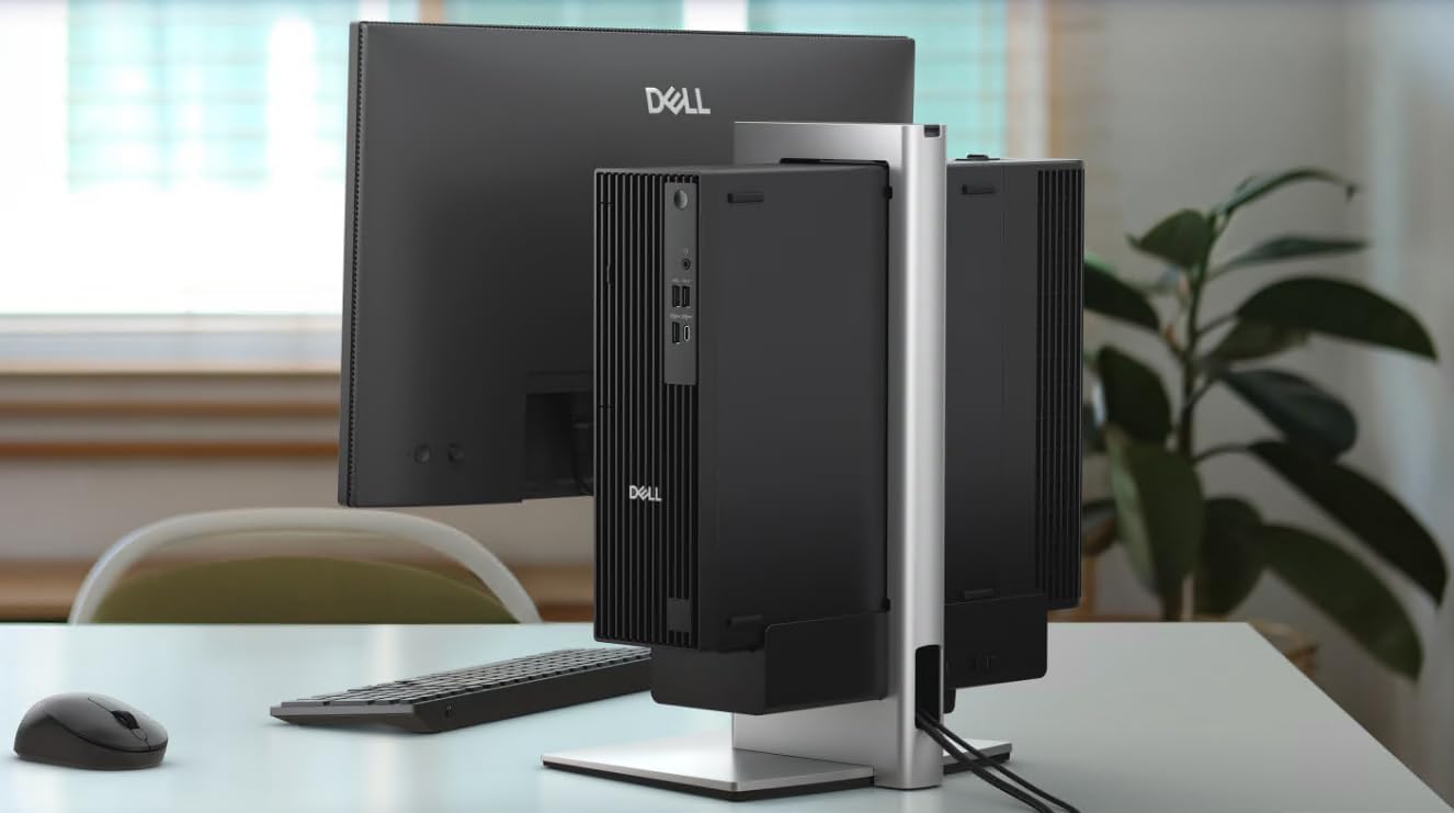 Dell Pro Slim Business Desktop (Next-Gen Optiplex 7020 SFF) Intel Core Ultra 5 235, up to 5 GHz, 16GB DDR5 RAM, 512GB SSD, HDMI & DP, WiFi 6E, RJ-45, Windows 11 Pro, Wired KB & Mouse