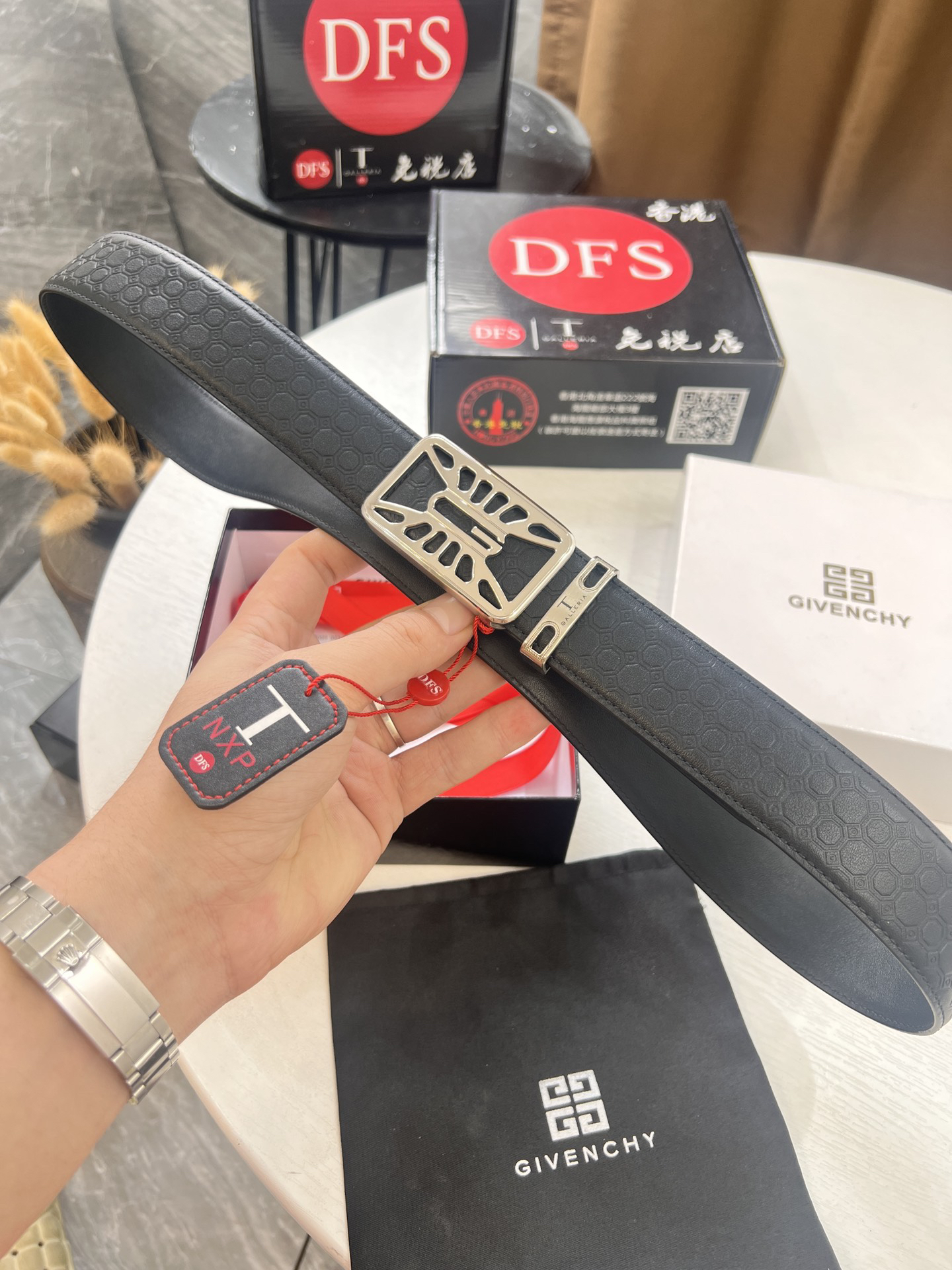 Givenchy belt-138