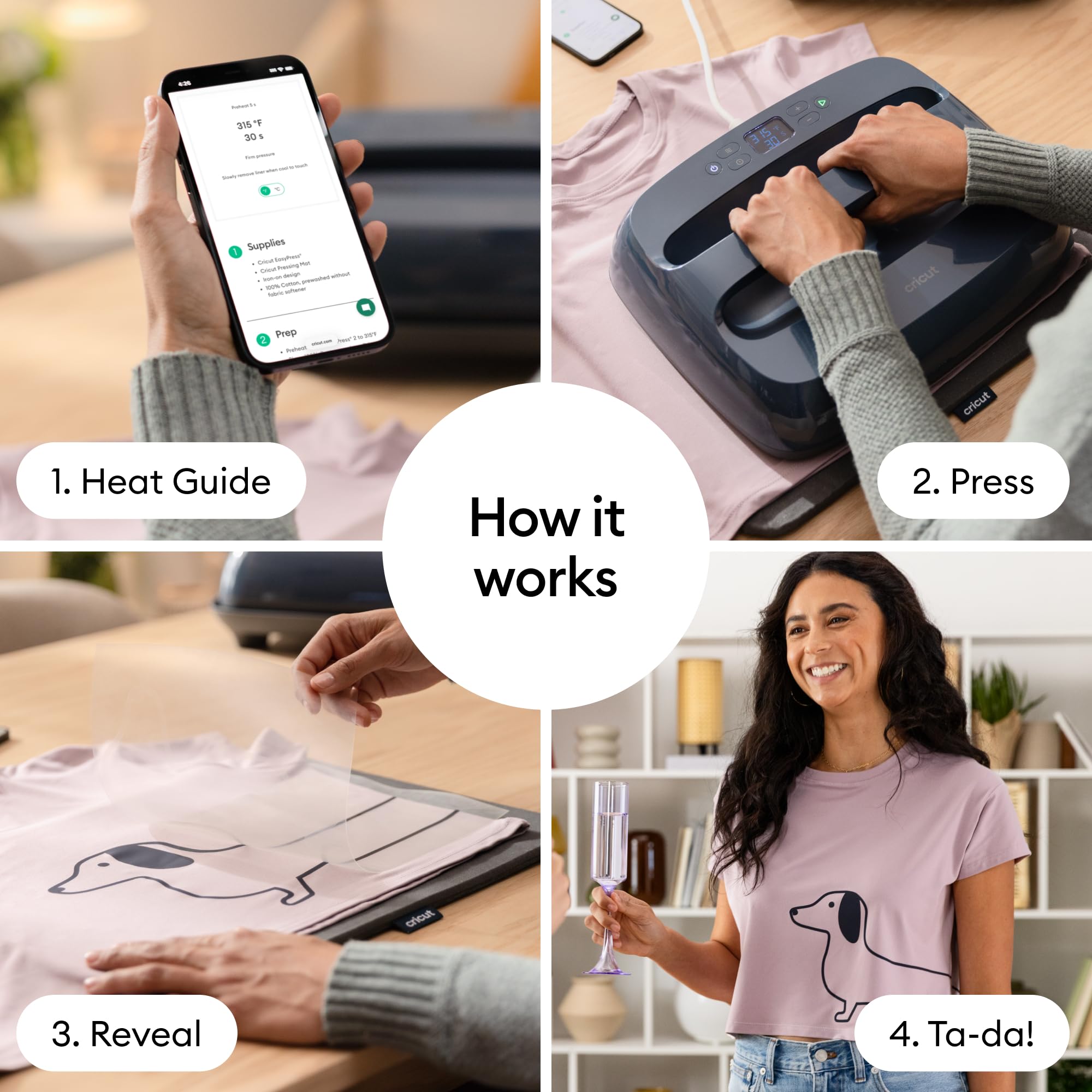CRICUT EasyPress 2 Heat Transfer Machine - 12x10 Inches