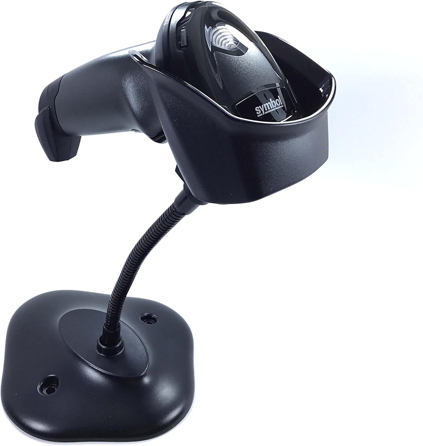 Zebra Symbol DS8108-SR Corded 2D/1D Handheld Digital Barcode Scanner/Imager (Upgraded Model of DS6708-SR), Includes Stand and Heavy-Duty Shielded 7FT USB Cable (CBA-U21-S07ZAR) (Renewed)
