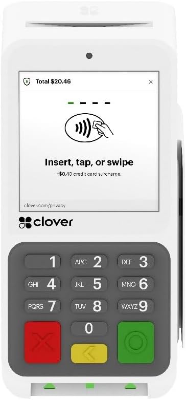 Clover Compact Payment Terminal - Requires New Merchant Processing Account Through Powering POS.