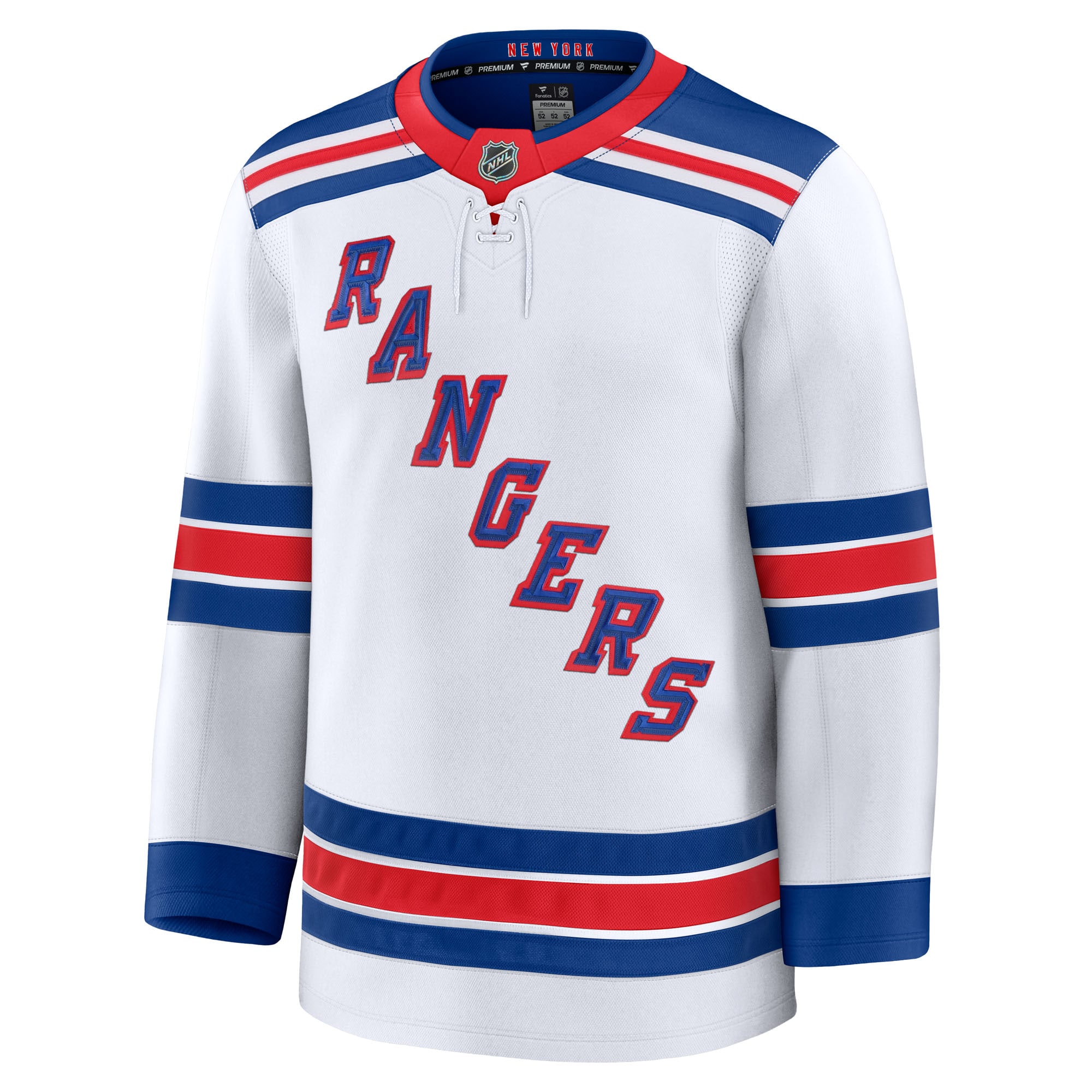 New York Rangers Fanatics Away Premium Jersey - White