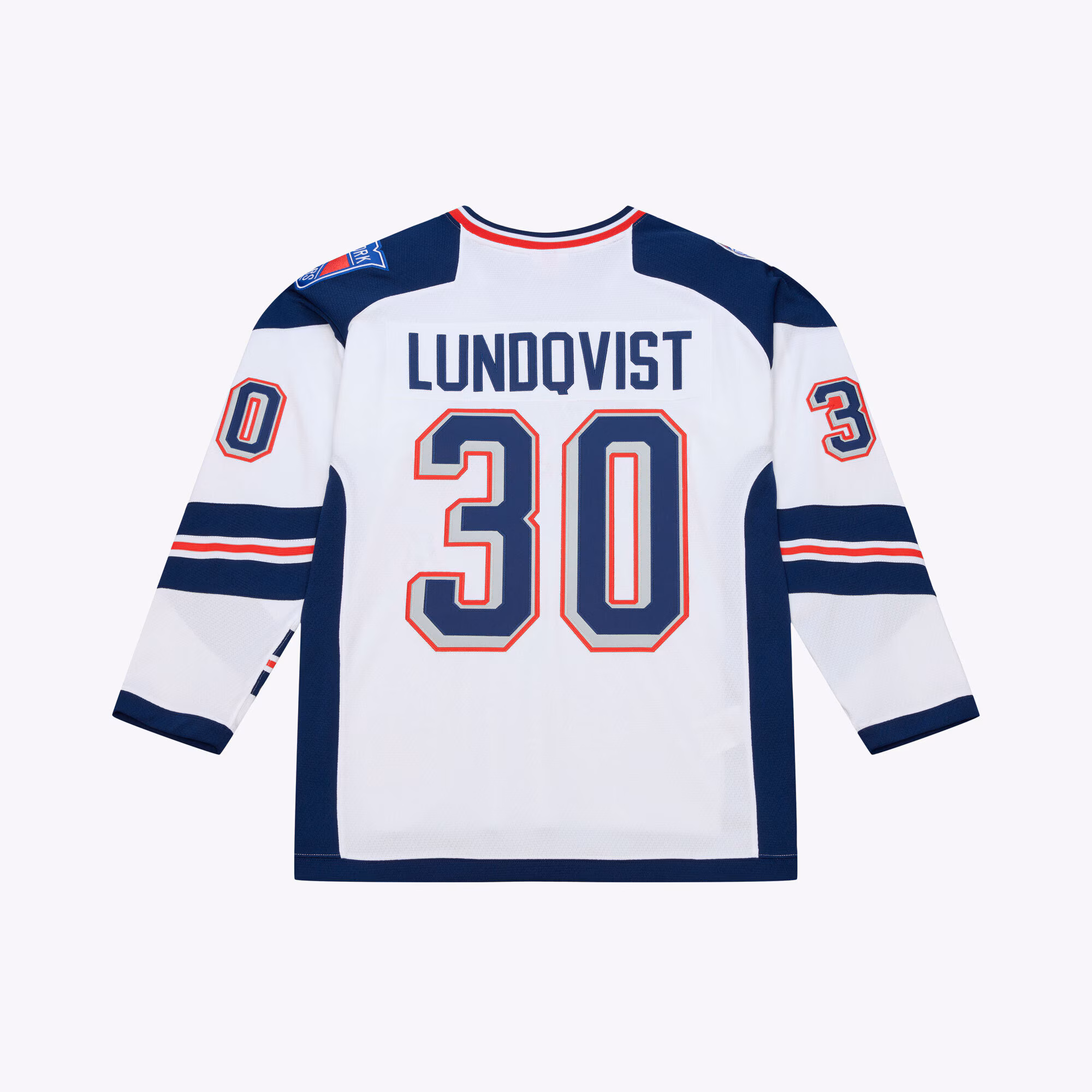 Henrik Lundqvist New York Rangers Mitchell & Ness 2014 NHL Stadium Series Power Play Jersey - White