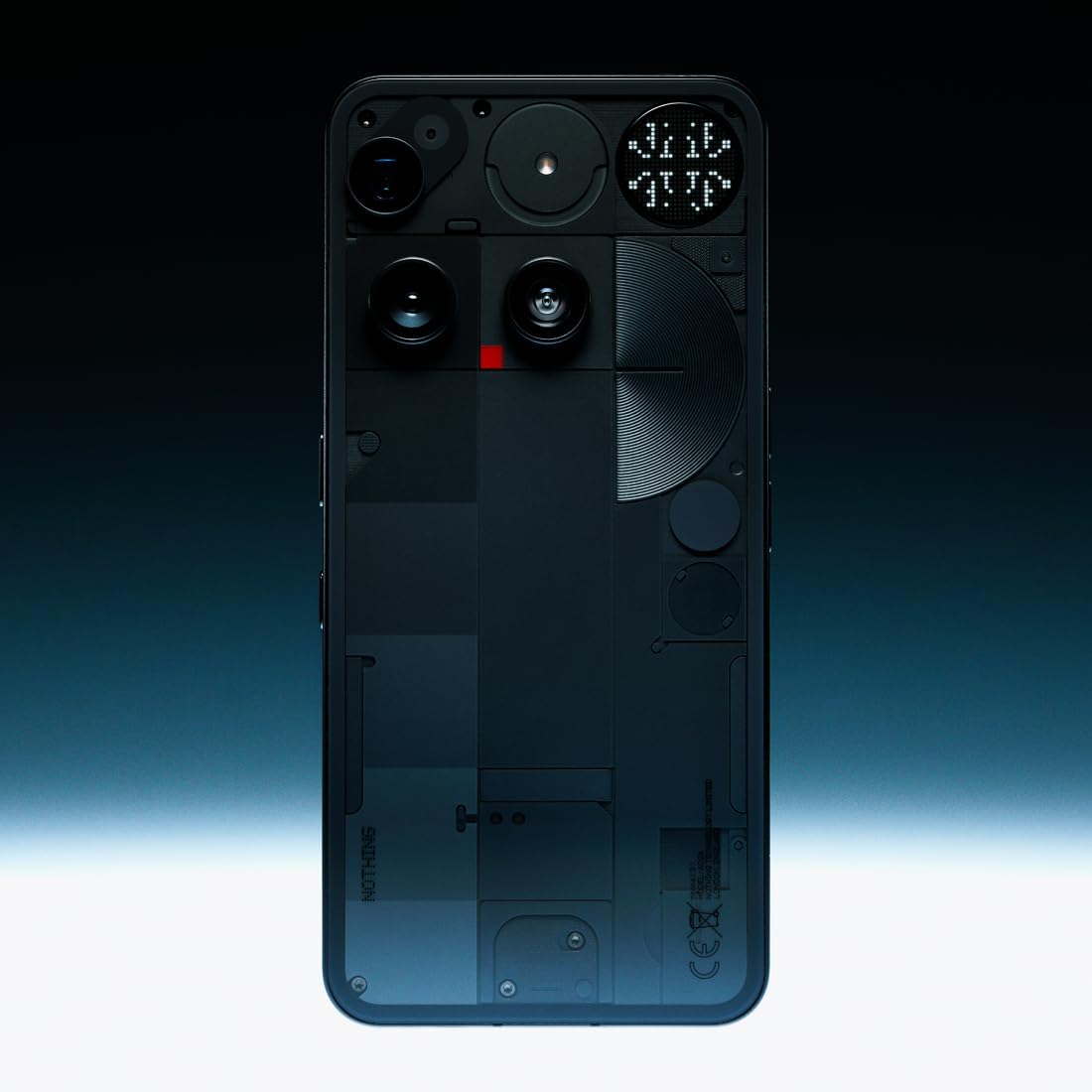 Nothing Phone (3) Cell Phone, 5G Unlocked Phones 256GB, Android 15, Snapdragon 8s Gen4, AI Mobile Phones with Four 50MP Cameras & AMOLED Display, 5150mAh, Glyph Interface, Smartphone Black