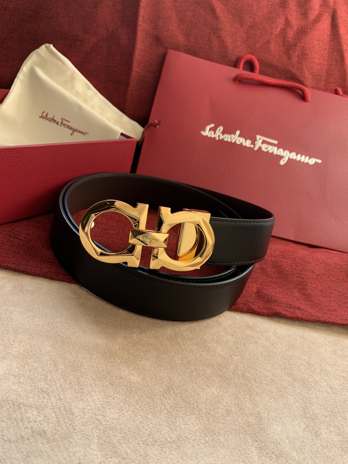 Ferragamo belt-123