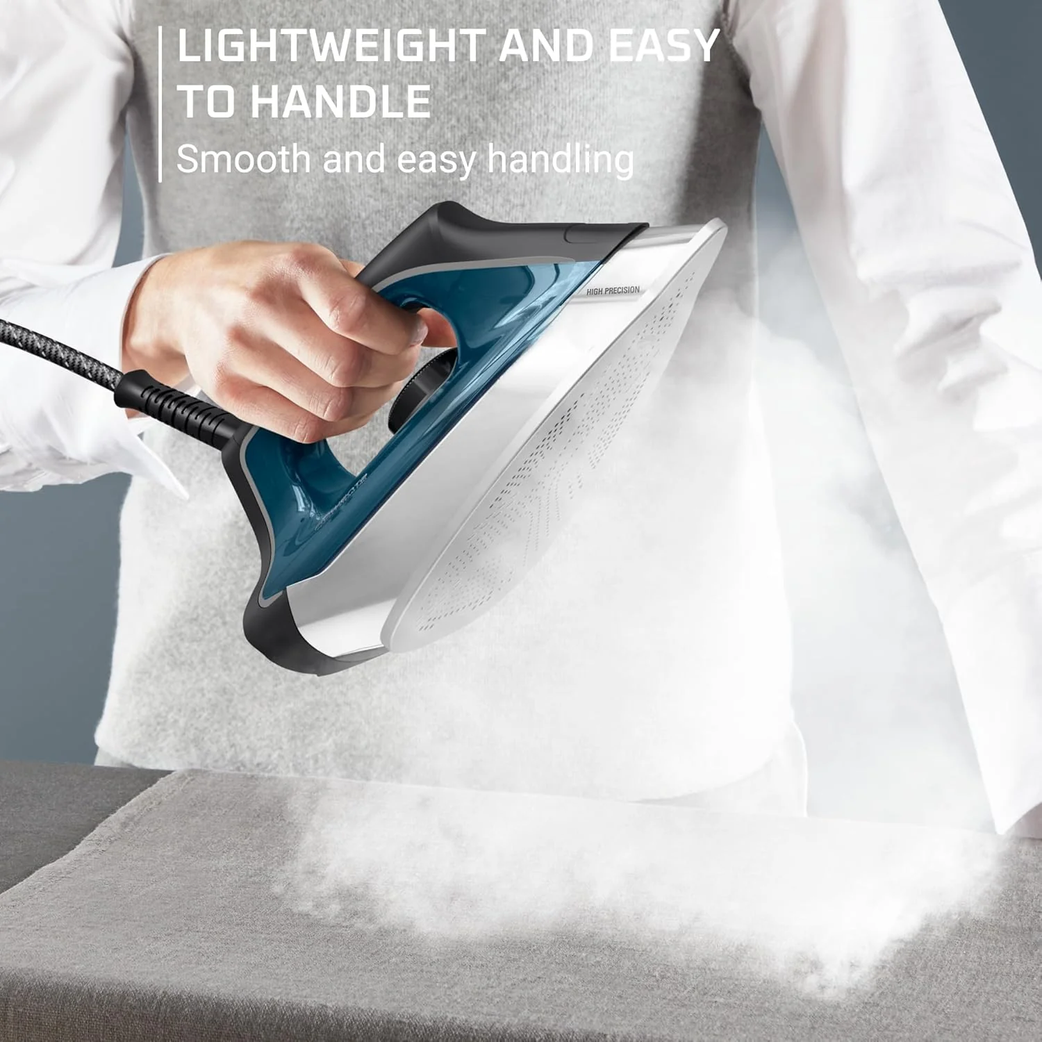 Rowenta DG8624 Steam Station Iron, 1800W, 1.1L Tank, Blue