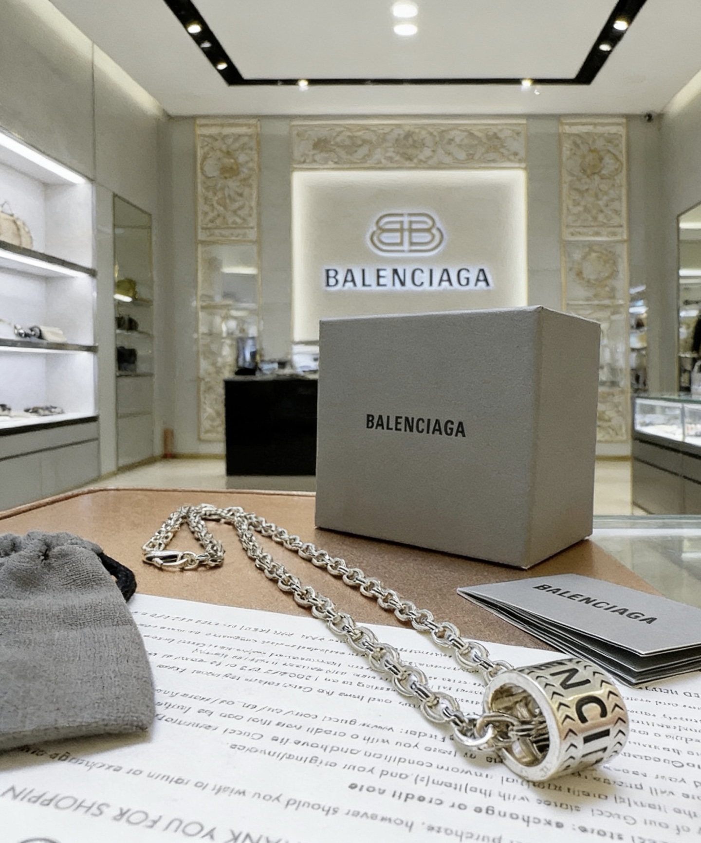 Balenciaga necklace-38