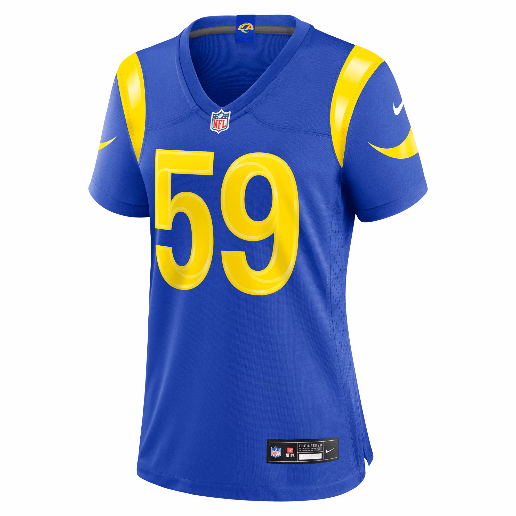 Darryl Peterson Los Angeles Rams Nike Women's Team Game Jersey -  Royal