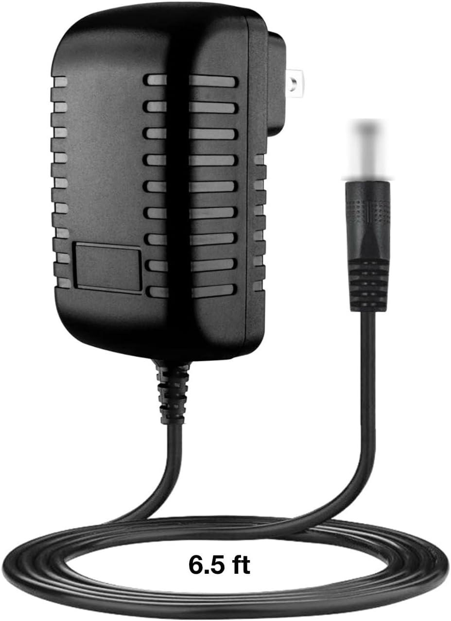 9V AC/DC Adapter Compatible with RockJam Rock Jam RJ-561 RJ561-SK RJ-661 RJ661-SK RJ361 RJ5061 61 Key Electronic Keyboard Piano RJ-654 RJ654 RJ549 RJ 549 49 54 Key DR10010U107 1A Power Supply