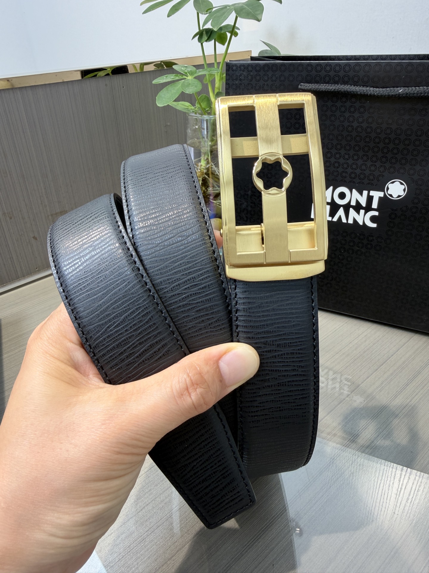 Montblanc belt-95