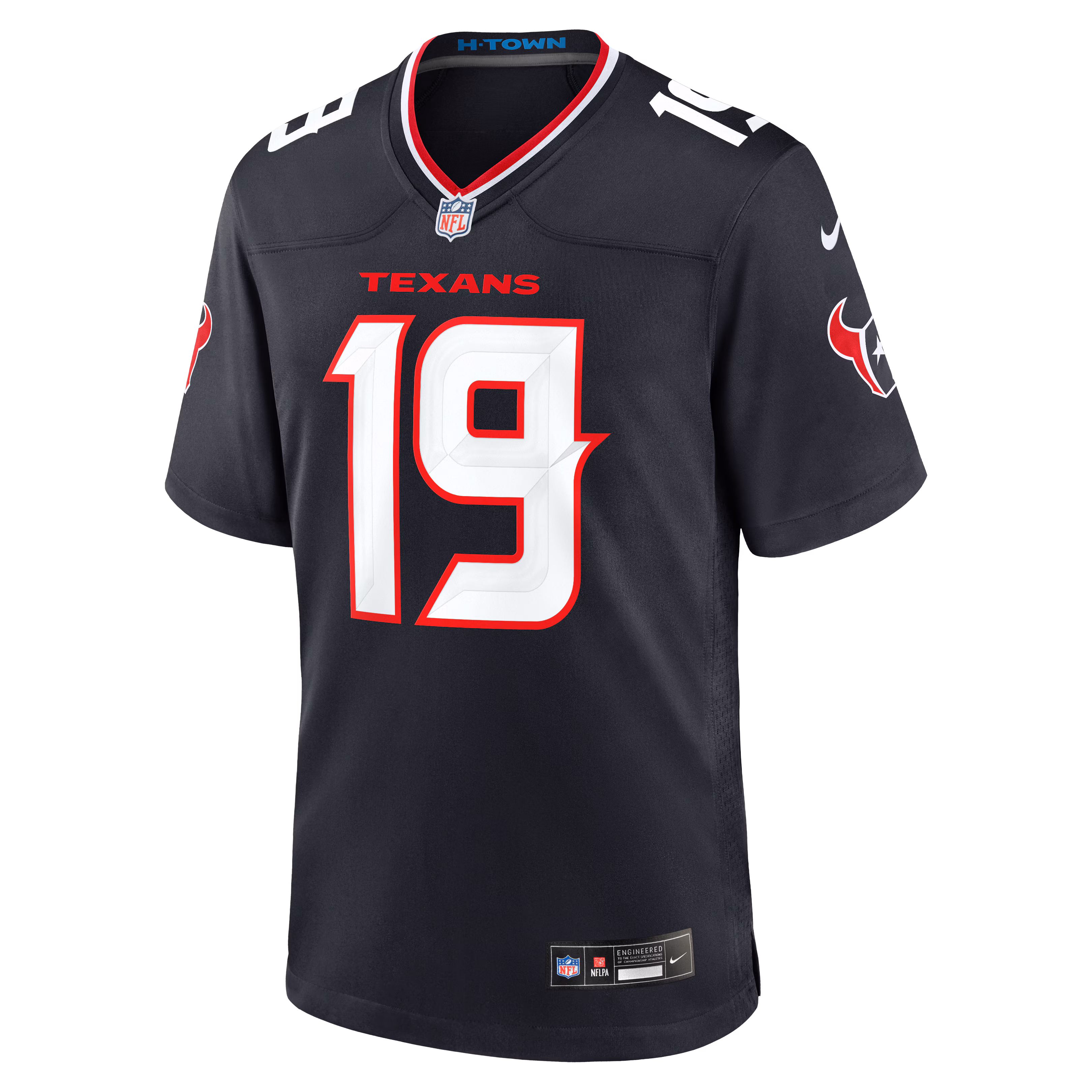 Xavier Hutchinson Houston Texans Nike Team Game Jersey -  Navy