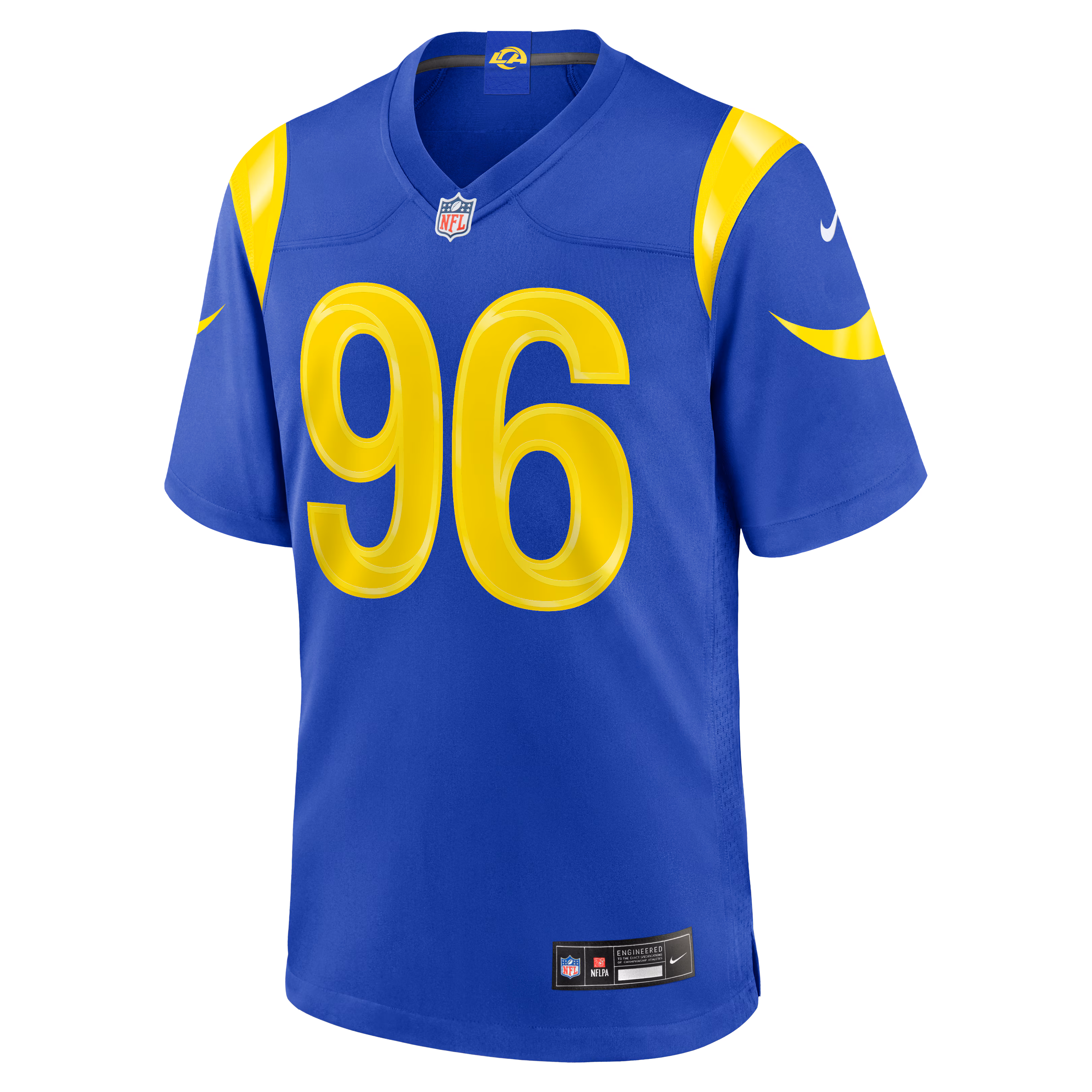 Tim Keenan III Los Angeles Rams Nike Team Game Jersey - Royal