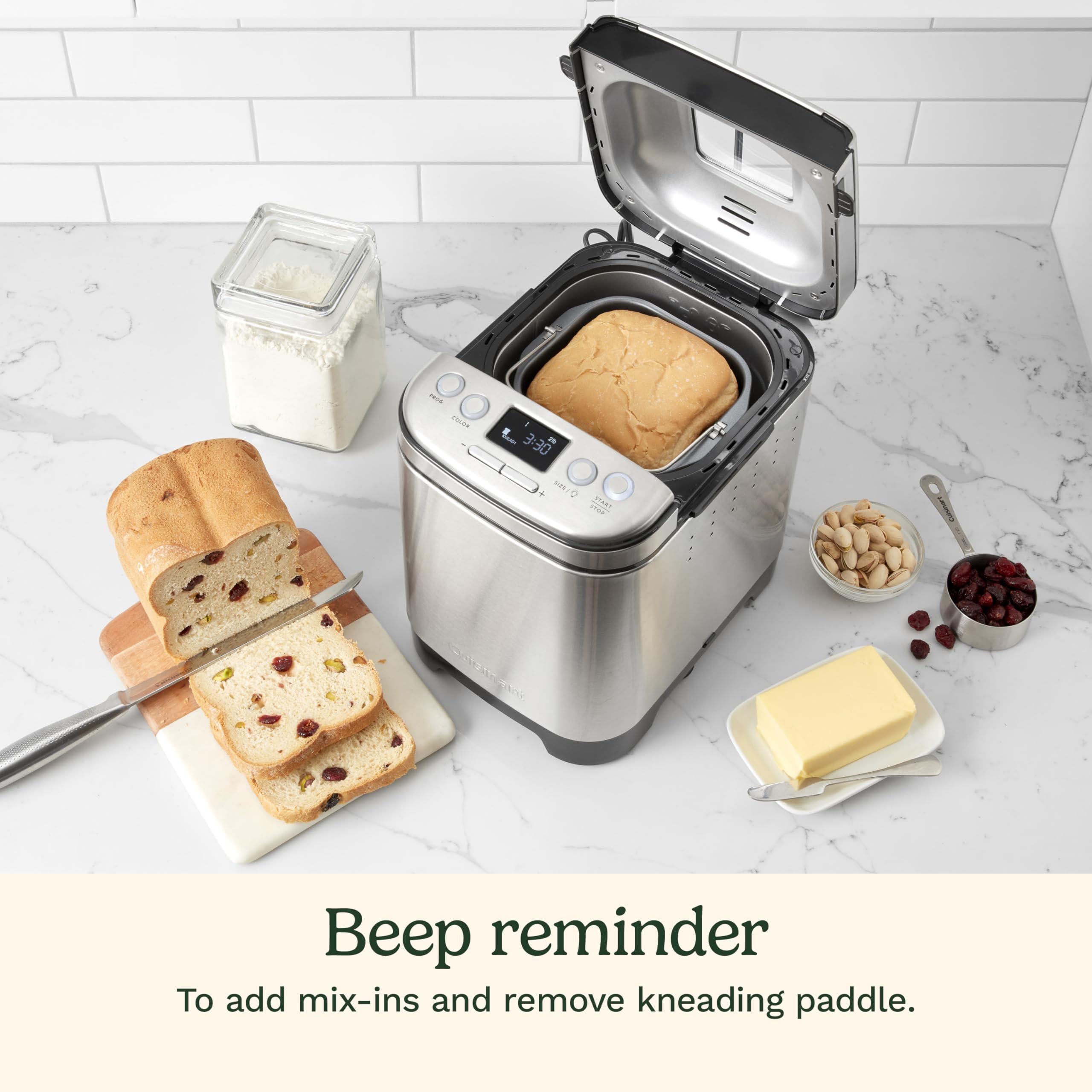 CUISINART Bread Maker Machine - Stainless Steel, 12 Menu Options