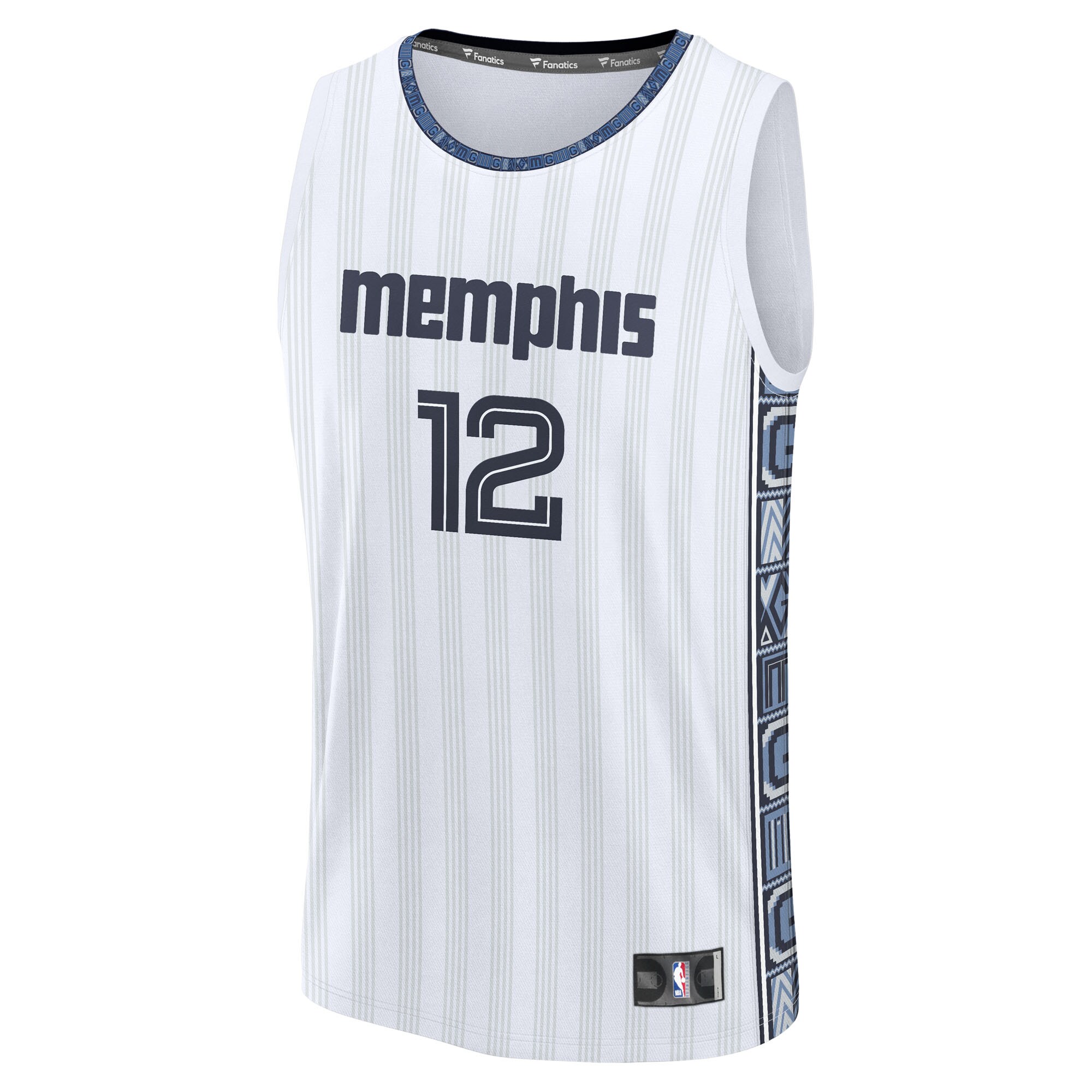 Ja Morant Memphis Grizzlies Fanatics 2025/26 City Edition Fast Break Jersey - White