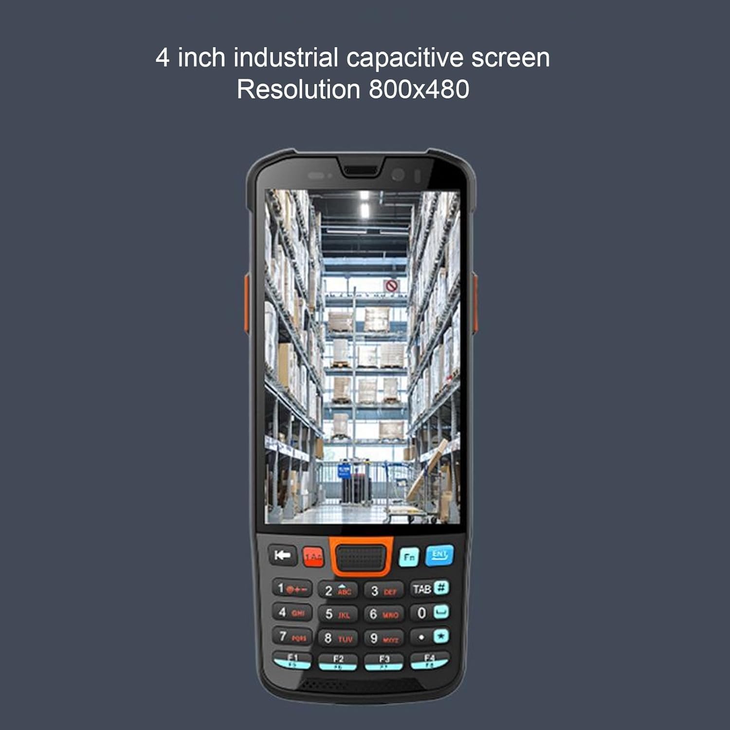 Handheld PDA Scanner, 4 Inch, 4GB 64GB ROM, 11 4G Full Netcom Barcode Scanner with 1D 2D NFC, 5MP 13MP Camera, 5.0, for Warehouse Inventory