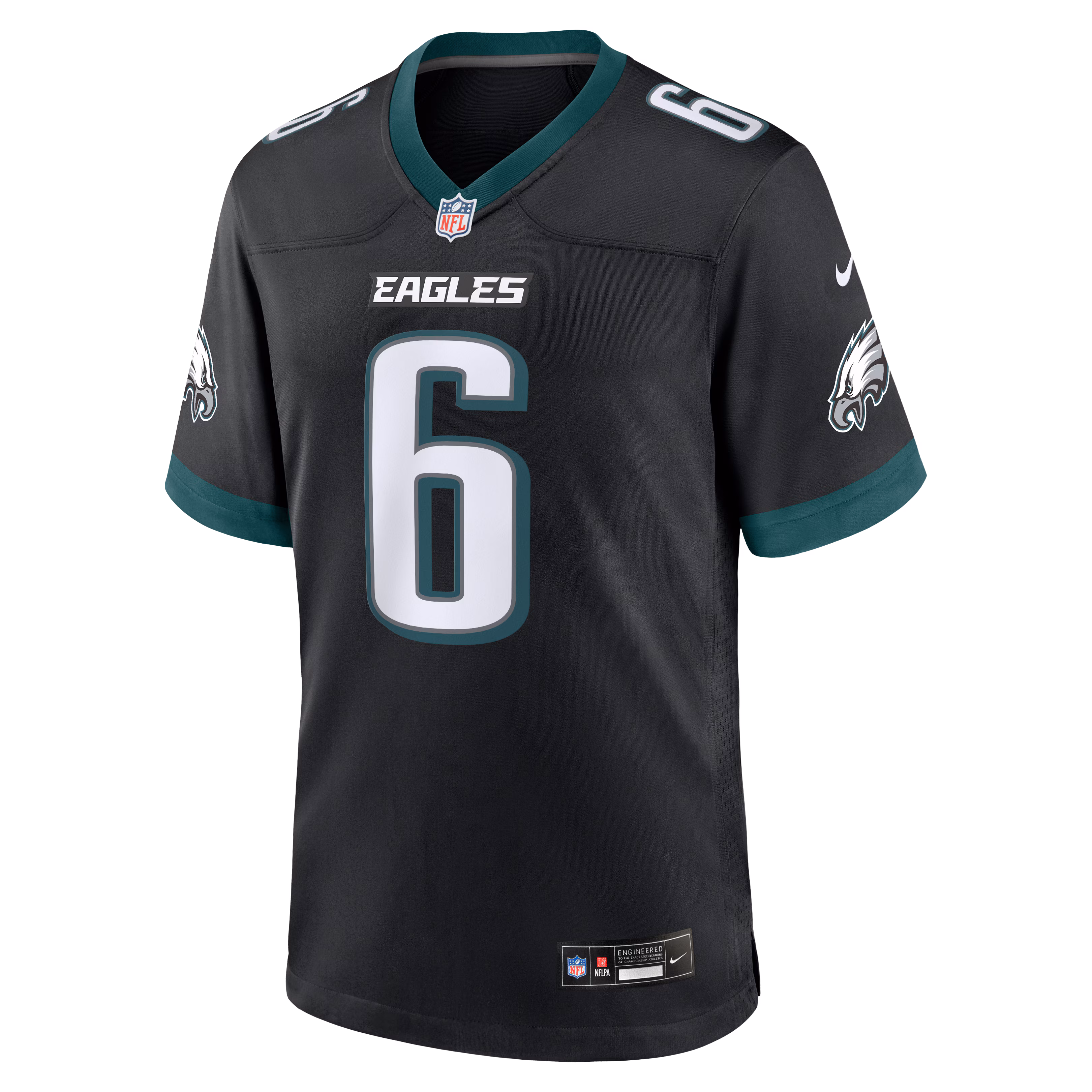 DeVonta Smith Philadelphia Eagles Nike Alternate Game Jersey -  Black