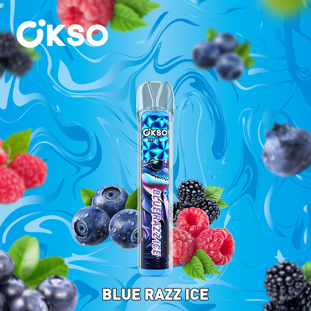 OKSO Crystal Bar 800 Disposable E-cigarettes Puffs 800 Vape Box Handy Vape