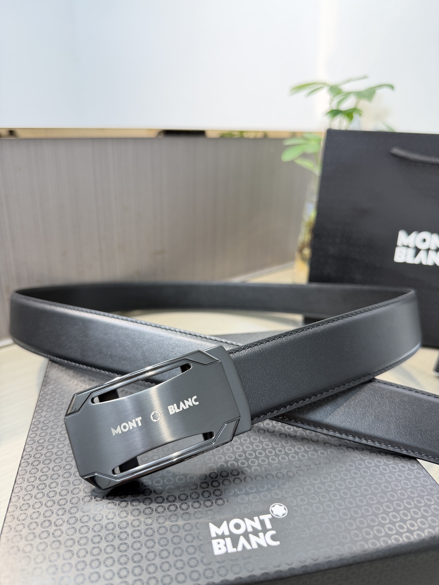 Montblanc belt-75