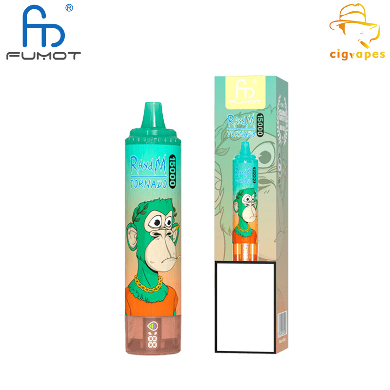 EU Warehouse Fumot Tornado 15000 puffs 15k Disposable Vape