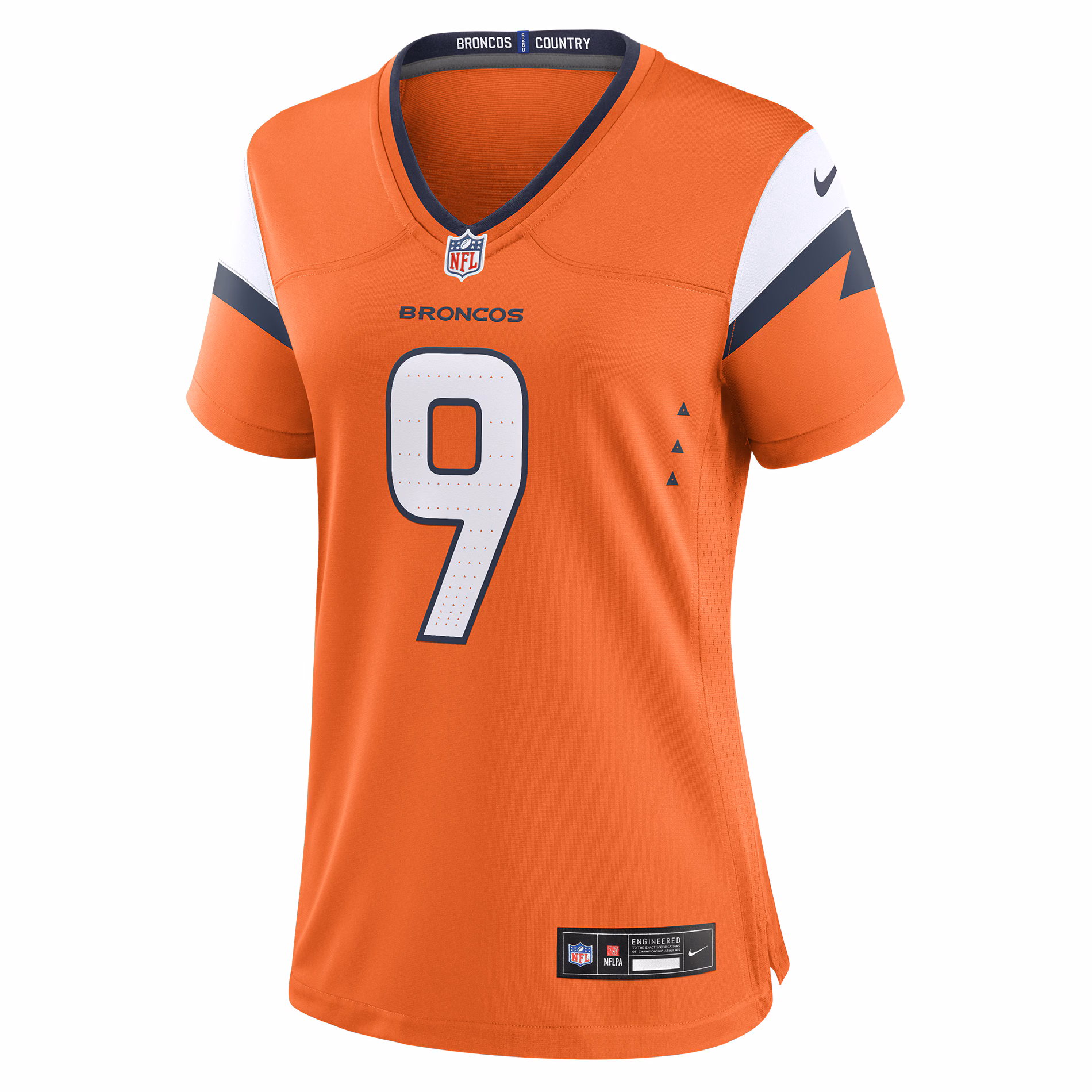 Talanoa Hufanga Denver Broncos Nike Women's Team Game Jersey -  Orange