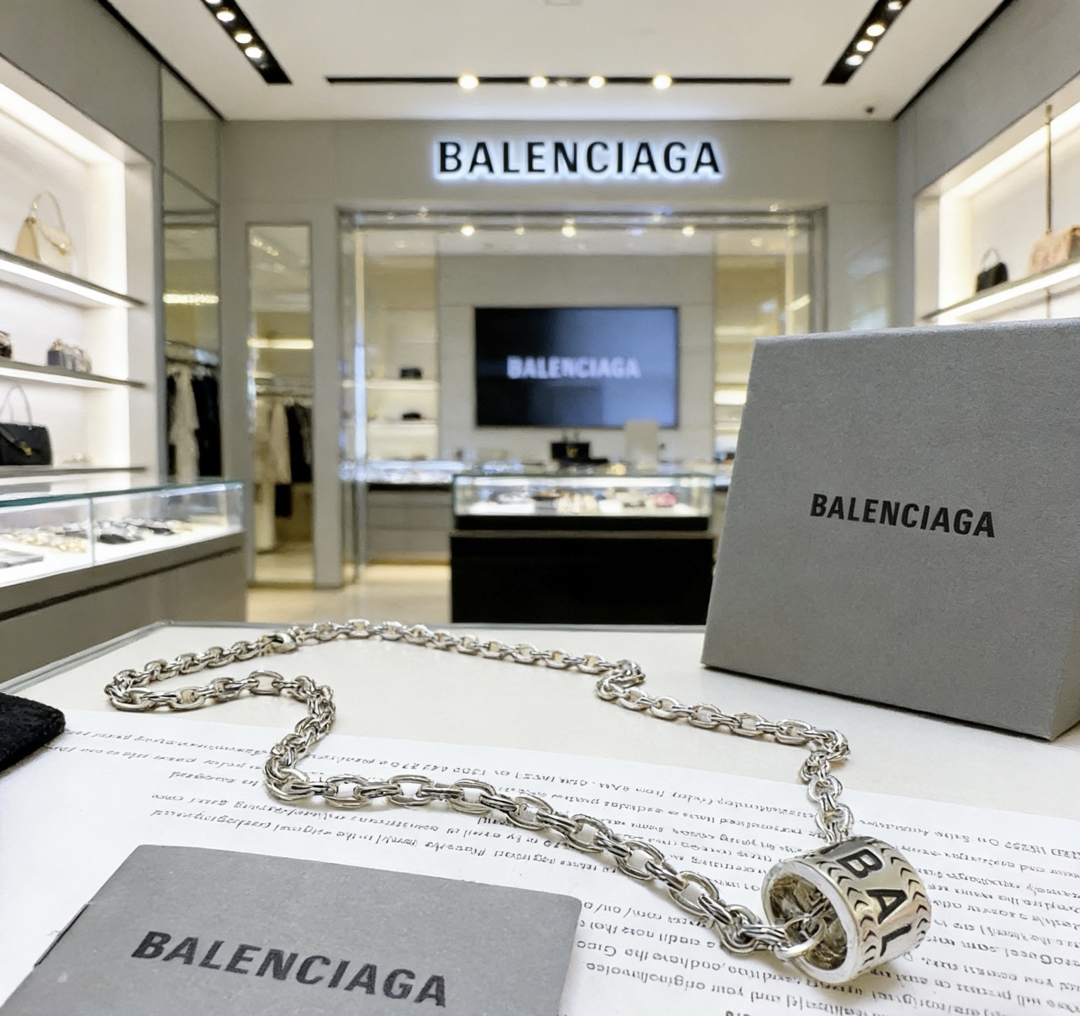 Balenciaga necklace-38