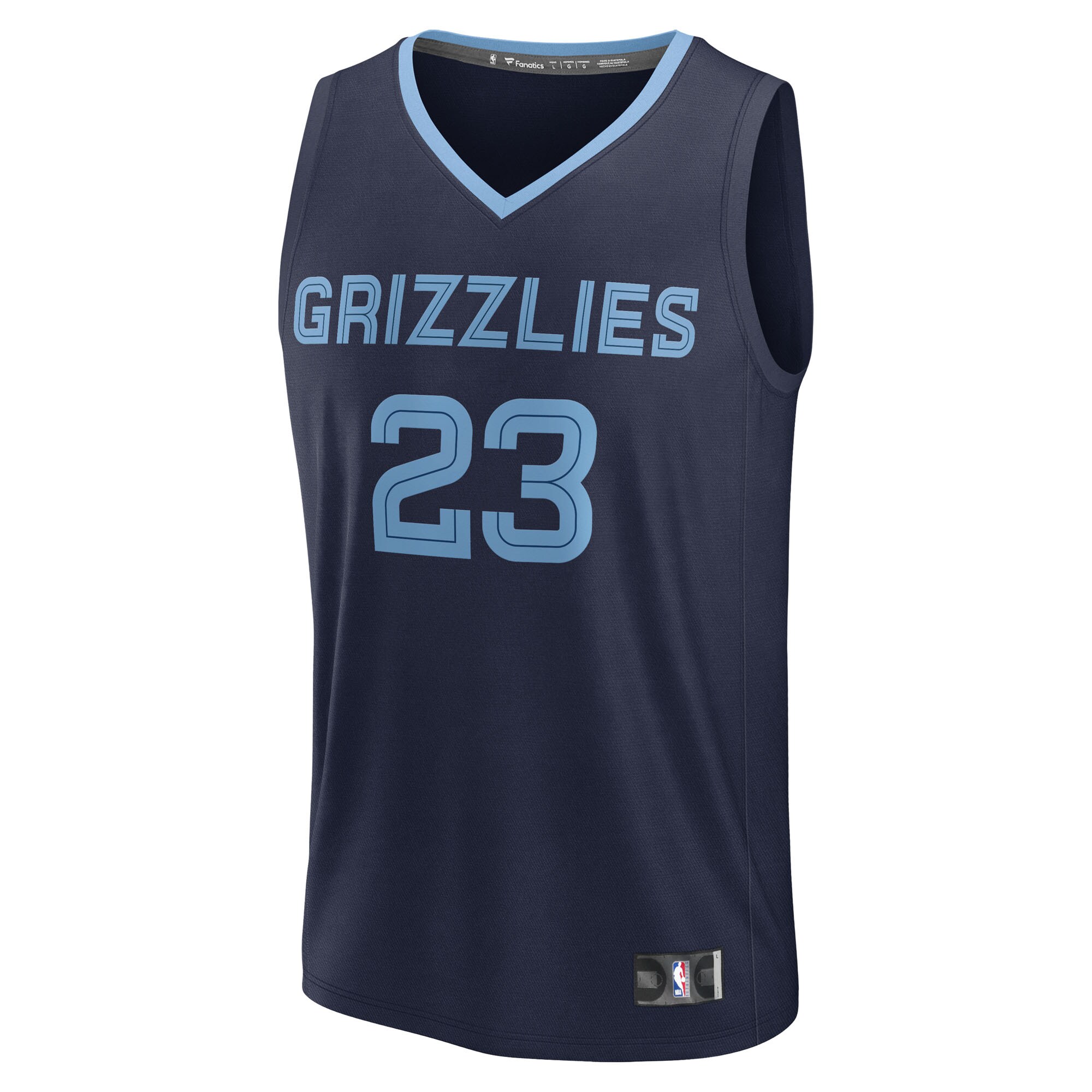 Cedric Coward Memphis Grizzlies Fanatics Youth 2025 NBA Draft First Round Pick Fast Break Replica Jersey - Icon Edition - Navy