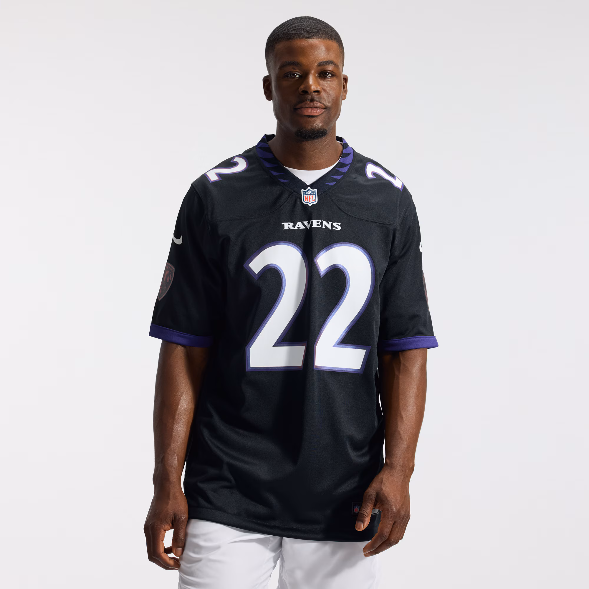Derrick Henry Baltimore Ravens Nike Alternate Game Jersey - Black