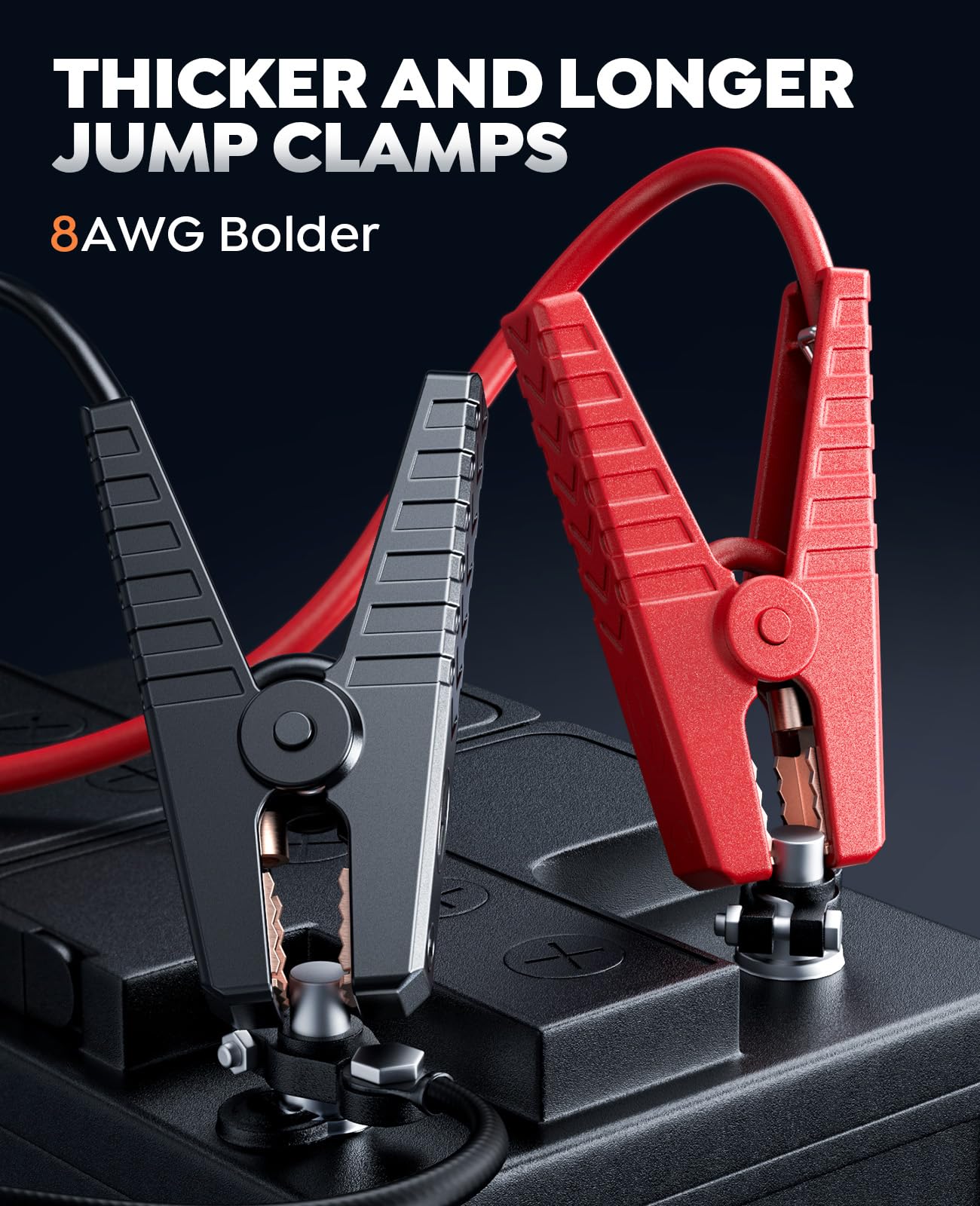 TREKURE Car Battery Jump Starter 8000A, 26800mAh Power Bank