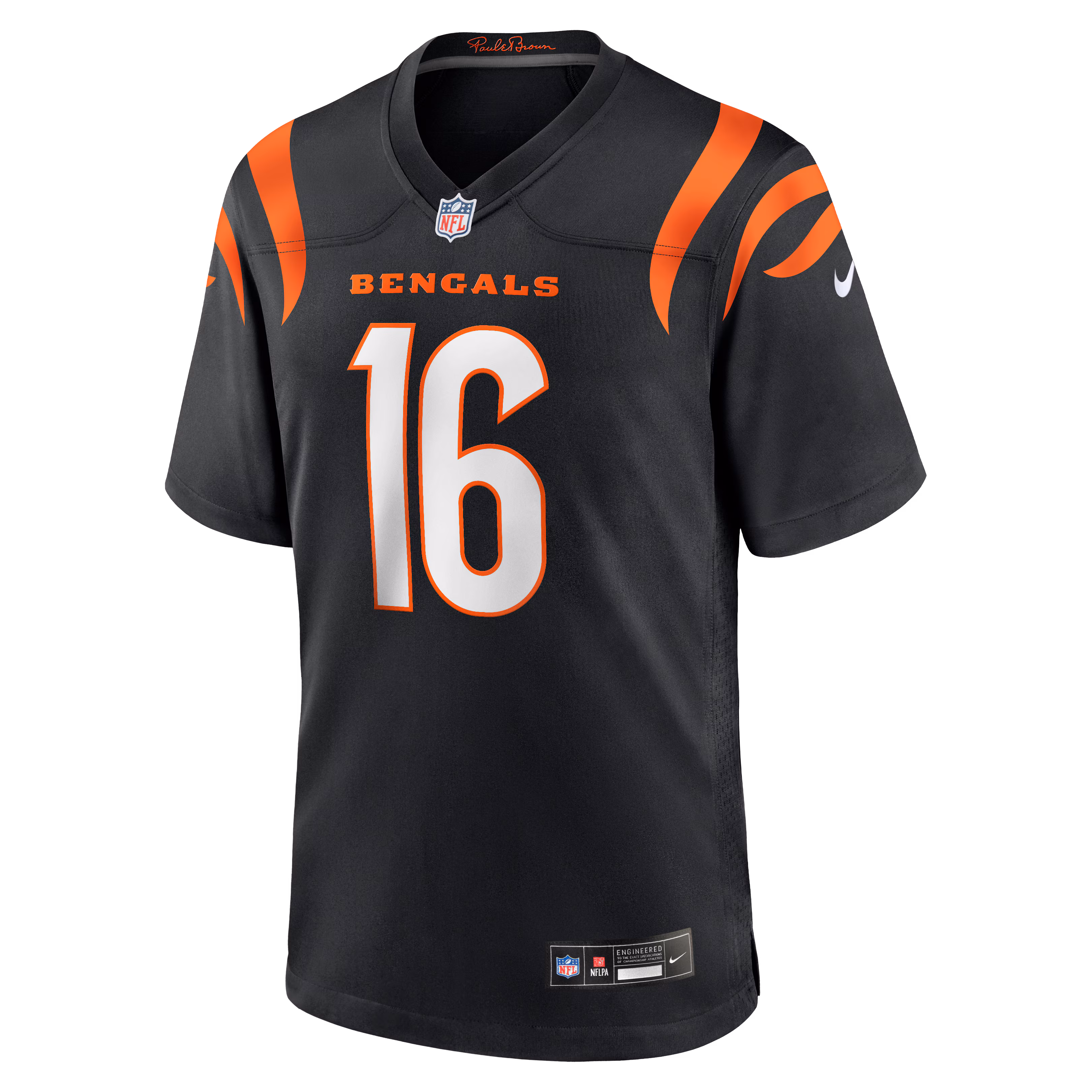 Joe Flacco Cincinnati Bengals Nike Team Game Jersey -  Black