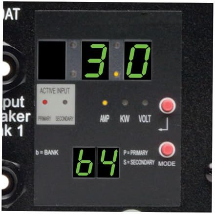 Tripp Lite Metered PDU with ATS, 30A, 19 Outlets (16 C13, 2 C19 & 1 L6-30R), 208V, 2 L6-30P, 2U Rack-Mount Power, TAA (PDUMH30HVAT)