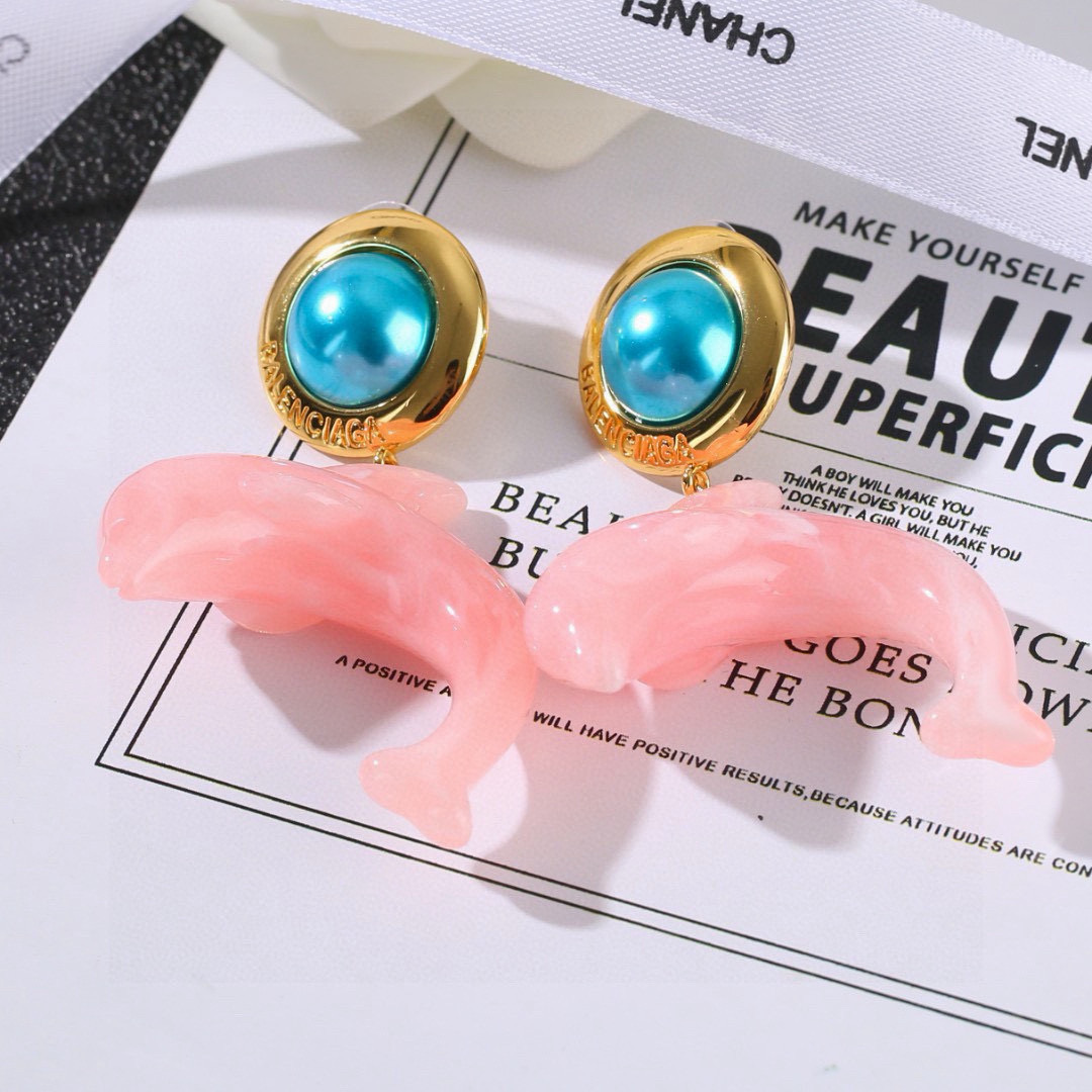 Balenciaga earrings-12