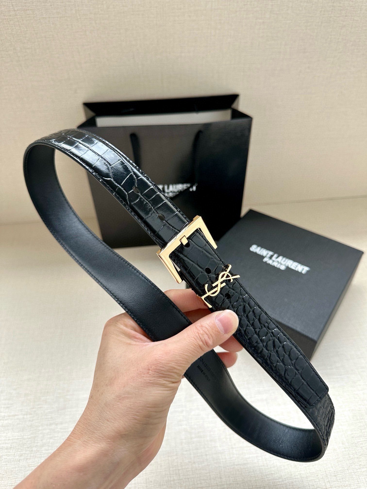 YSL belt-100