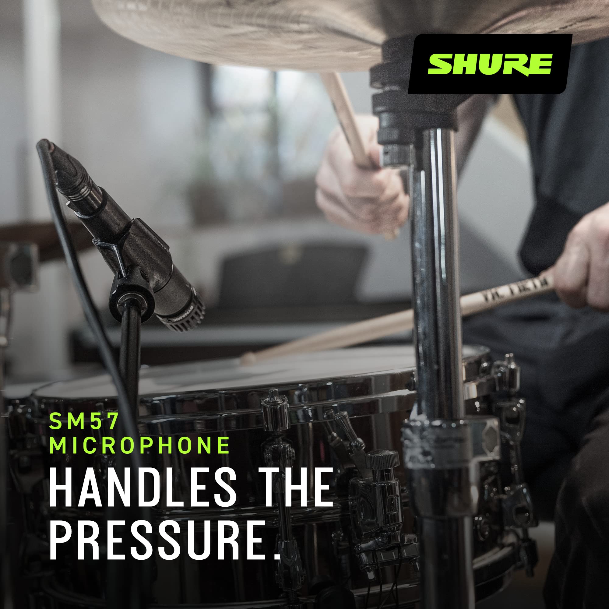 SHURE SM57 Dynamic Microphone - Wired Cardioid XLR Mic