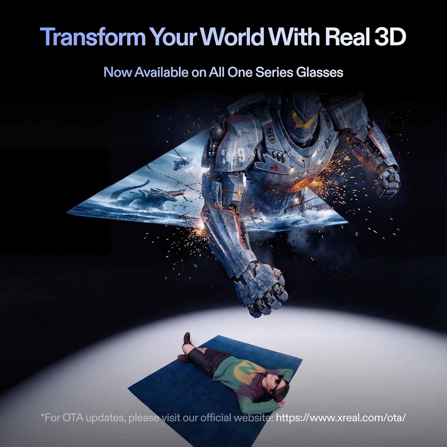 XREAL One Pro AR Glasses with X1 Chip, Native 3 DoF, X-Prism Optics, Real 3D, 57°FOV 171